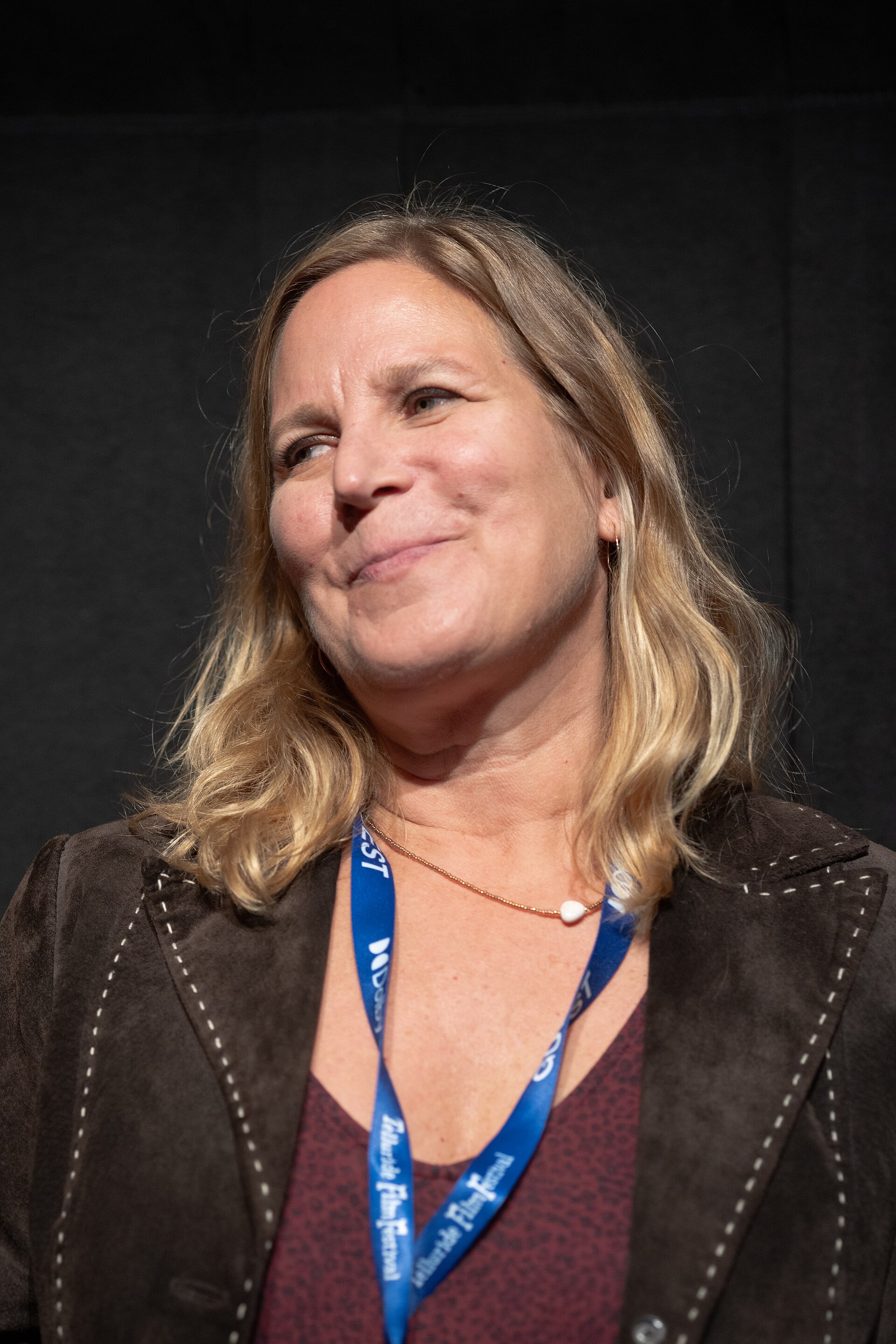 Ivy Meeropol, director of 'Ask E. Jean' at 2025 Telluride Film Festival