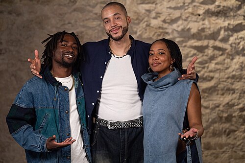 J.J. 88, Richie Reseda, and Contessa Gayles at SXSW on March 14 2024