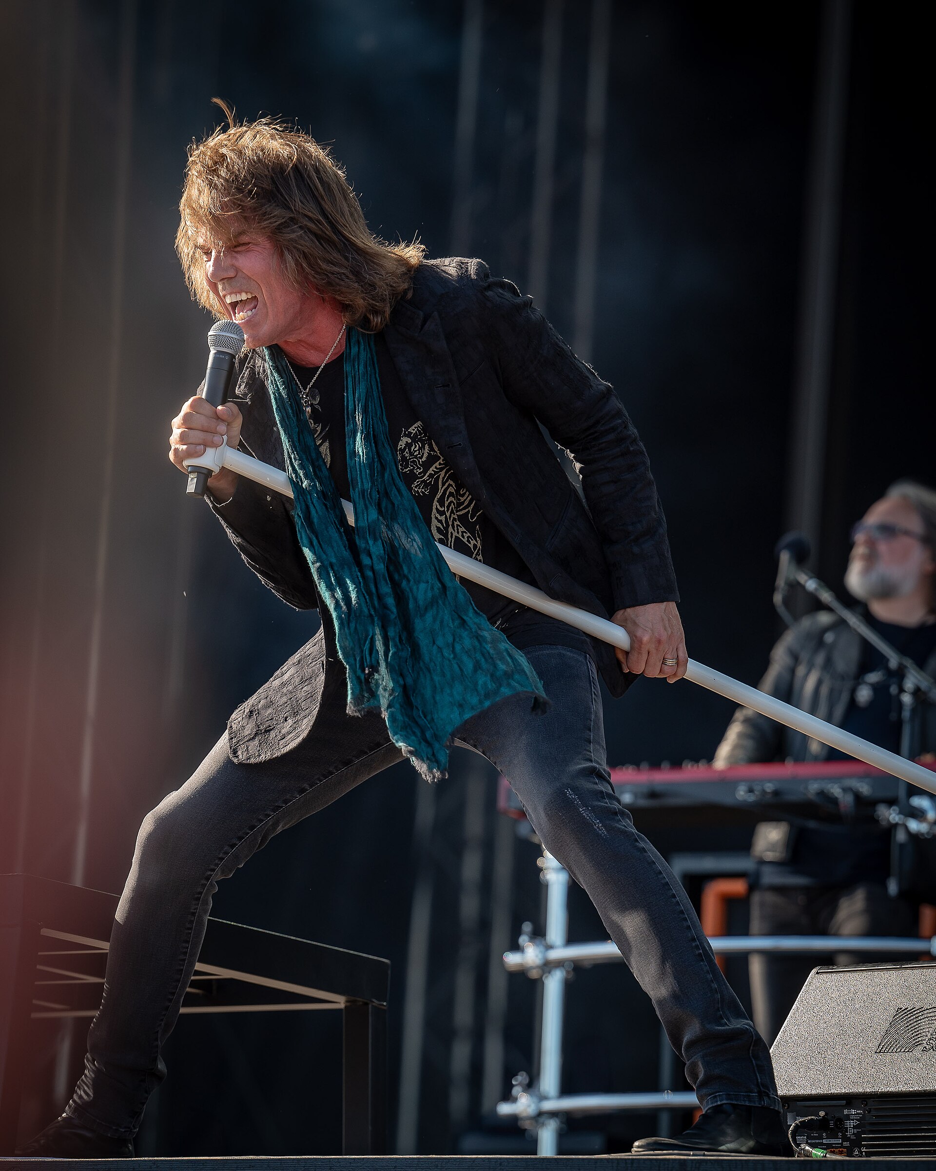 Joey Tempest with Europe at the Tons of Rock festival in Oslo, Norway, 2024