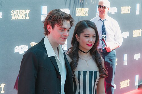 Jack Champion & Trinity Jo-Li Bliss at the 53rd Saturn Awards