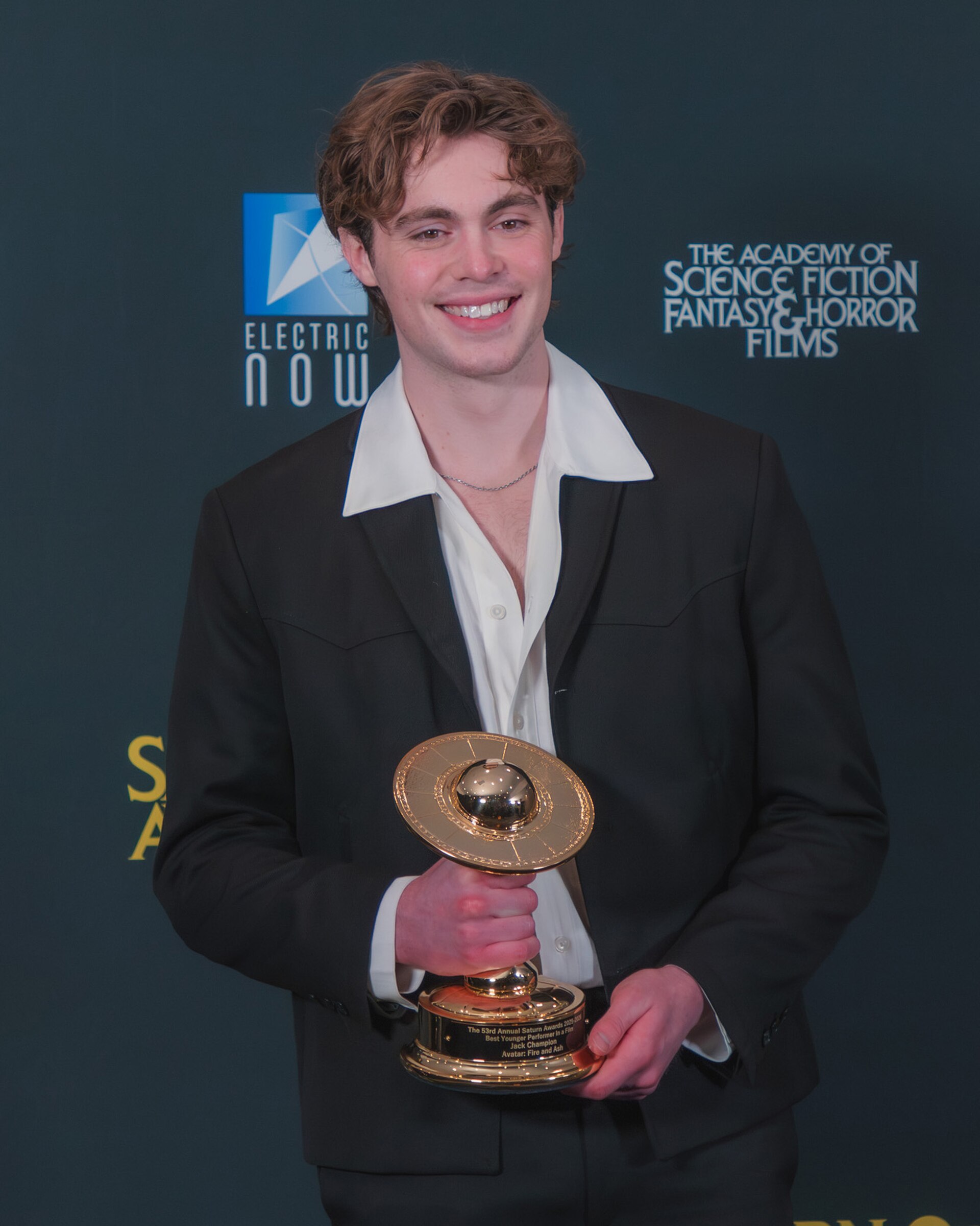 Jack Champion at the 53rd Saturn Awards
