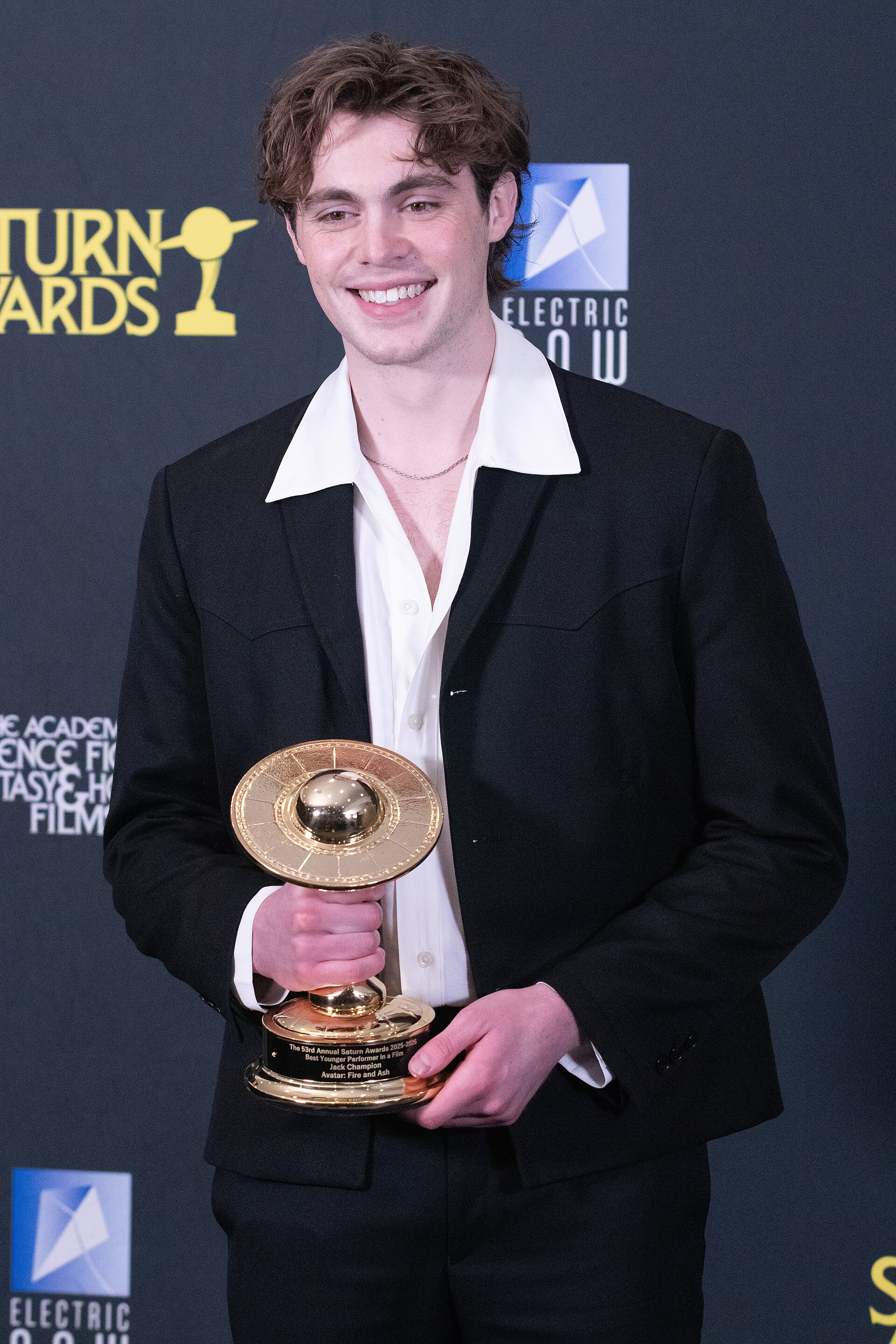 Jack Champion, actor at the 53rd Saturn Awards in Los Angeles, California