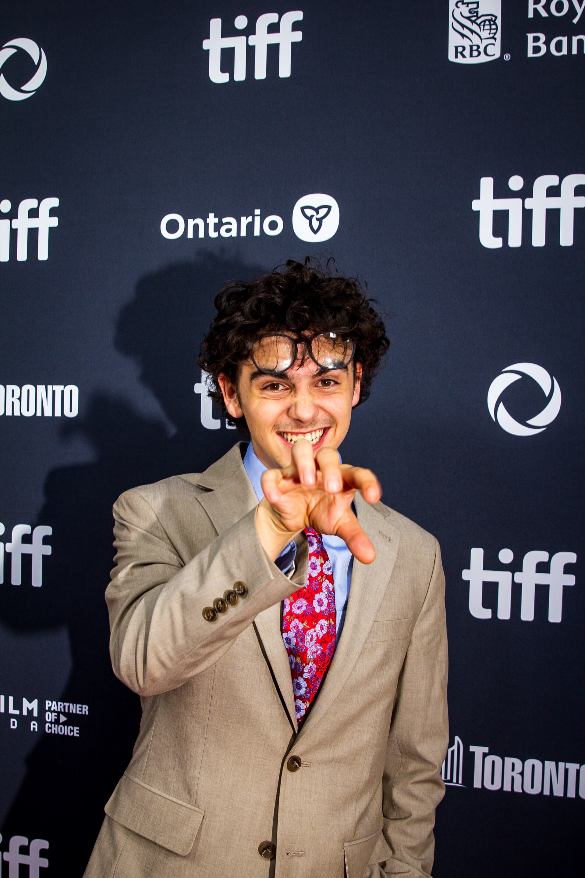 Jack Dylan Grazer, actor, at the 2024 Toronto International Film Festival (TIFF) for the movie Friendship.