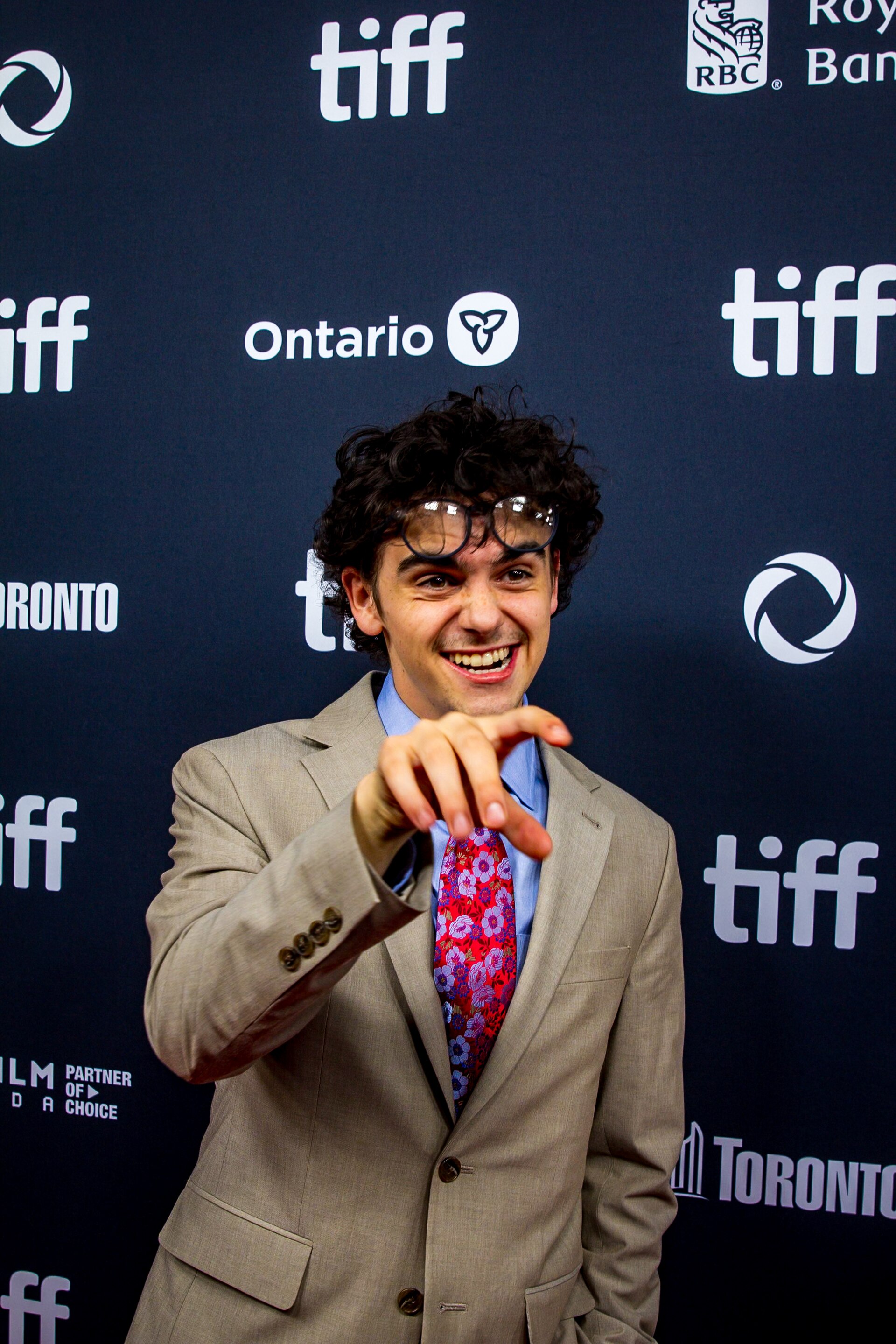 Jack Dylan Grazer, actor, at the 2024 Toronto International Film Festival (TIFF) for the movie Friendship.