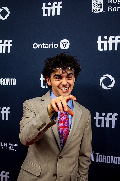Jack Dylan Grazer, actor, at the 2024 Toronto International Film Festival (TIFF) for the movie Friendship.