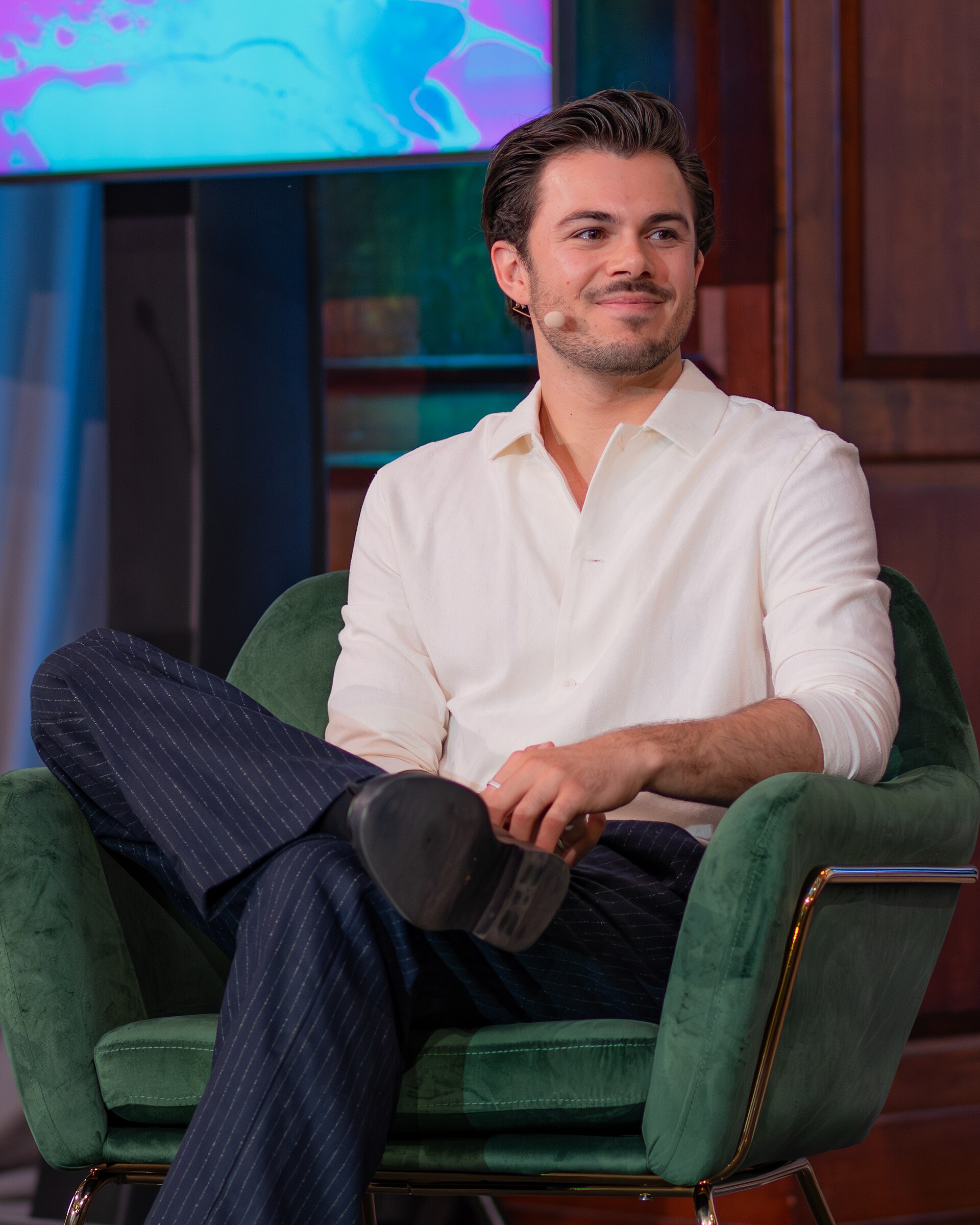 Jack Edwards, YouTuber, social media influencer & author, at the 2025 SXSW London festival in London, England.