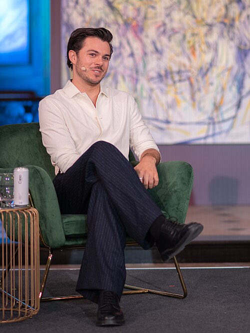 Jack Edwards, YouTuber, social media influencer & author, at the 2025 SXSW London festival in London, England.