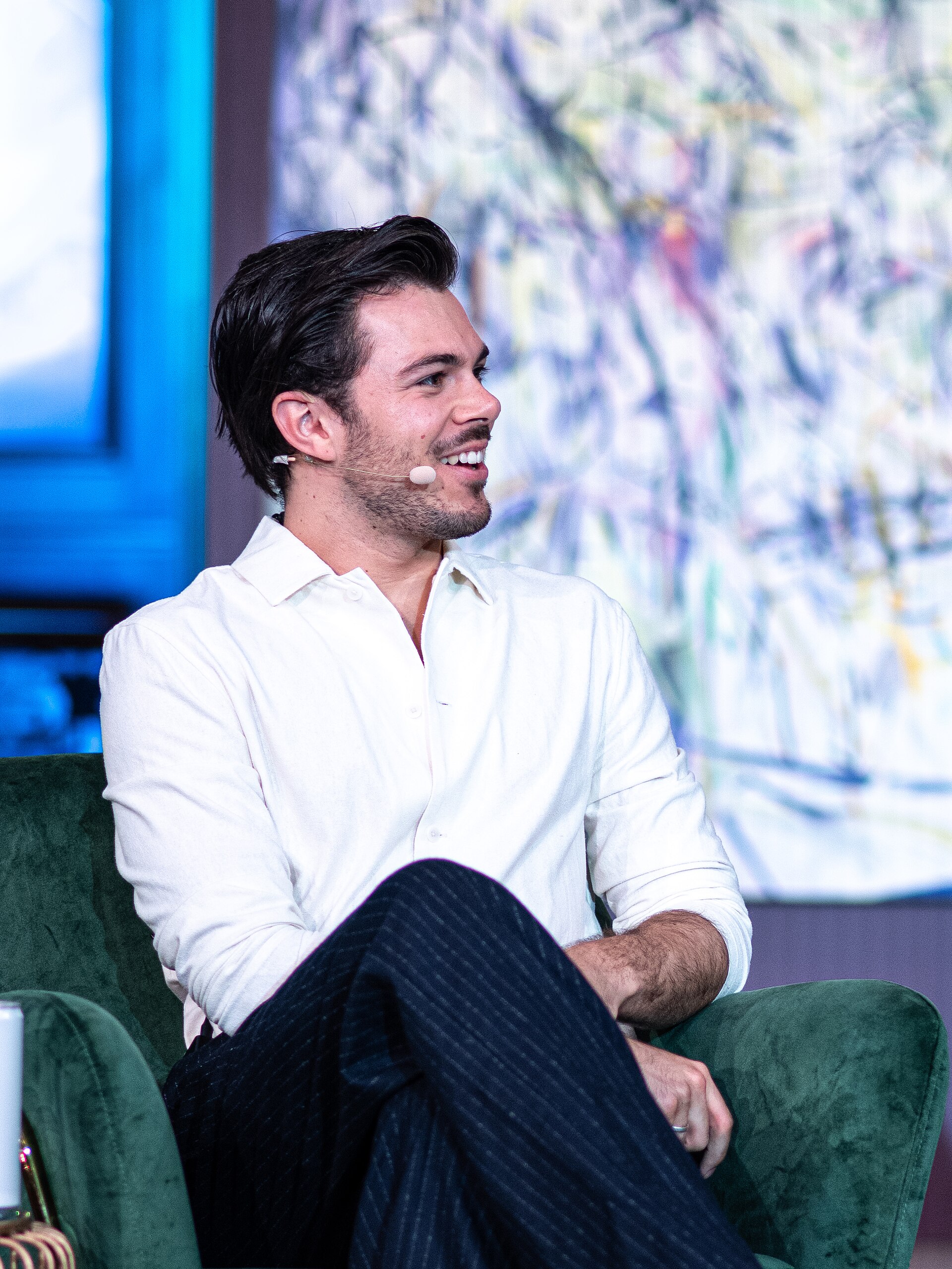 Jack Edwards, YouTuber, social media influencer & author, at the 2025 SXSW London festival in London, England.