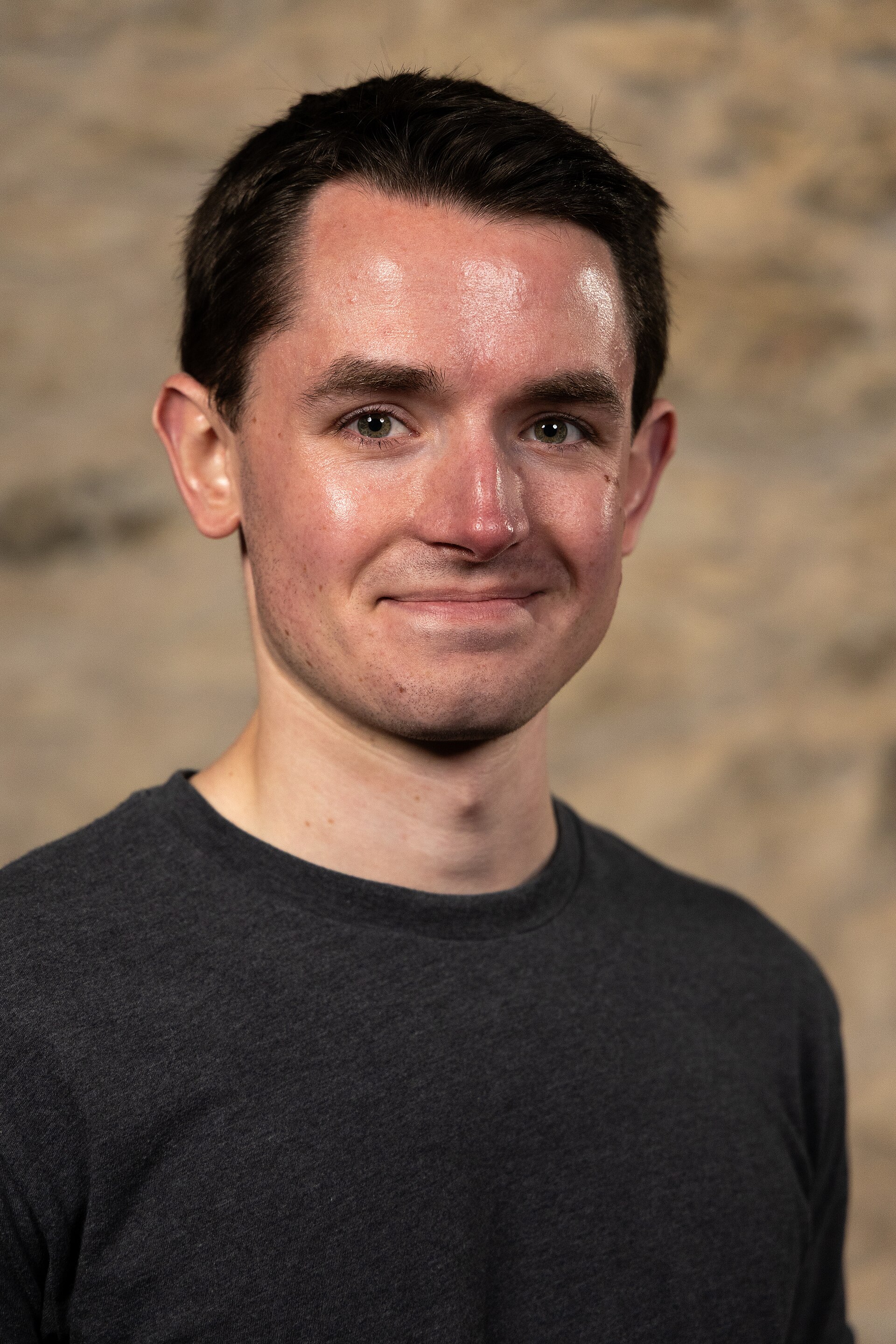 Jack Gordon, Nonfiction Filmmaker, at the WikiPortraits studio at the 2025 SXSW Festival.