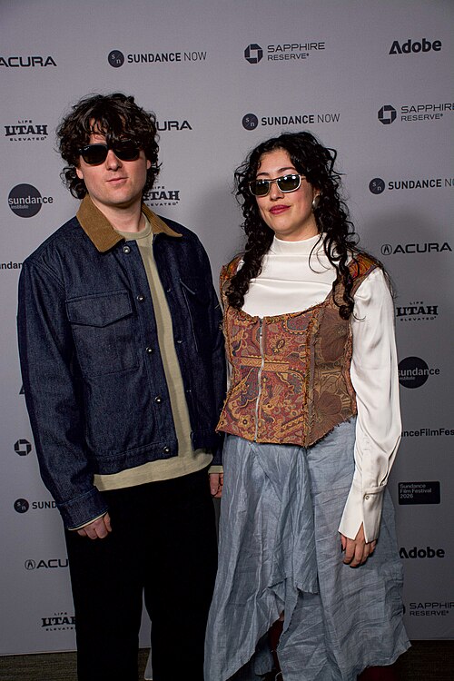 Jack Weisman and Gabriela Osio Vanden , Directors, at the 2026 2026 Sundance Film Festival for the movie Nuisance Bear .