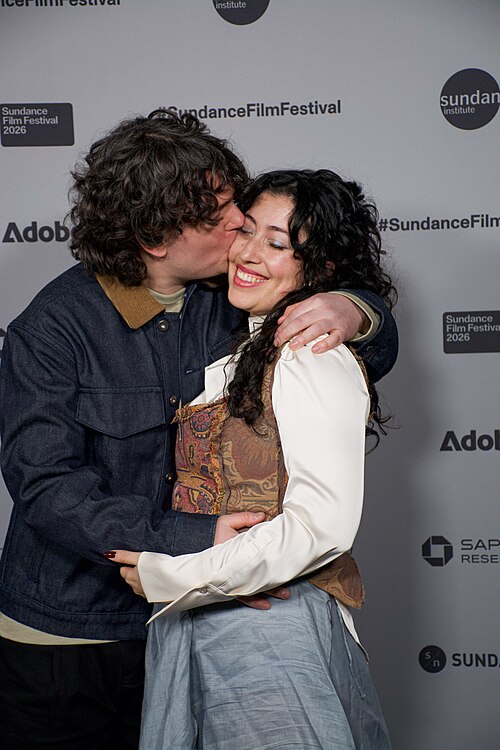 Jack Weisman and Gabriela Osio Vanden , Directors, at the 2026 2026 Sundance Film Festival for the movie Nuisance Bear .