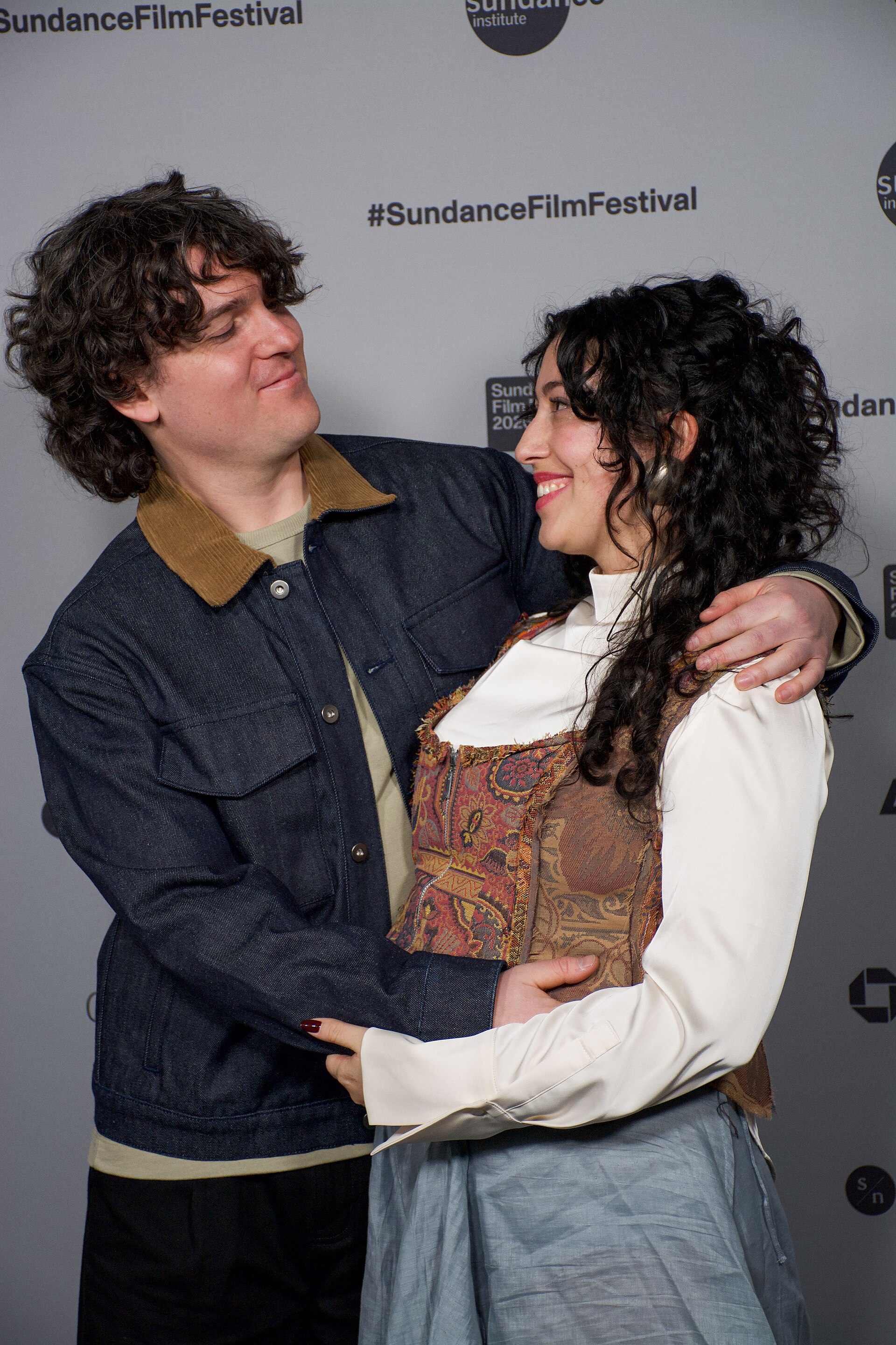 Jack Weisman and Gabriela Osio Vanden , Directors, at the 2026 2026 Sundance Film Festival for the movie Nuisance Bear .