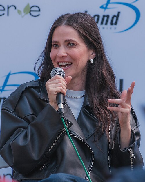 Jackie Tohn speaking at MultiCon 2025 in Los Angeles, California.