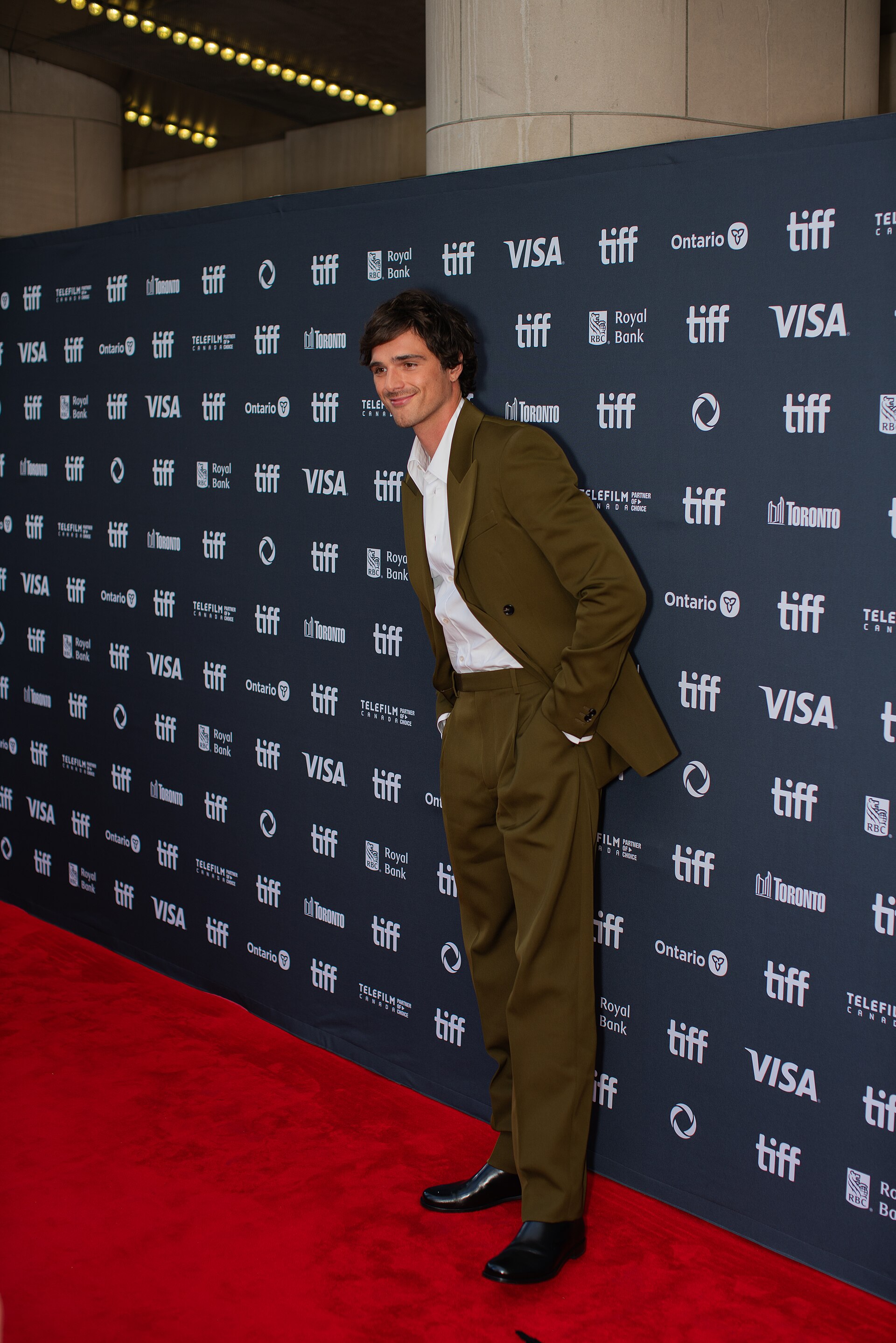 Jacob Elordi, actor in 'On Swift Horses', at the 2024 Toronto International Film Festival