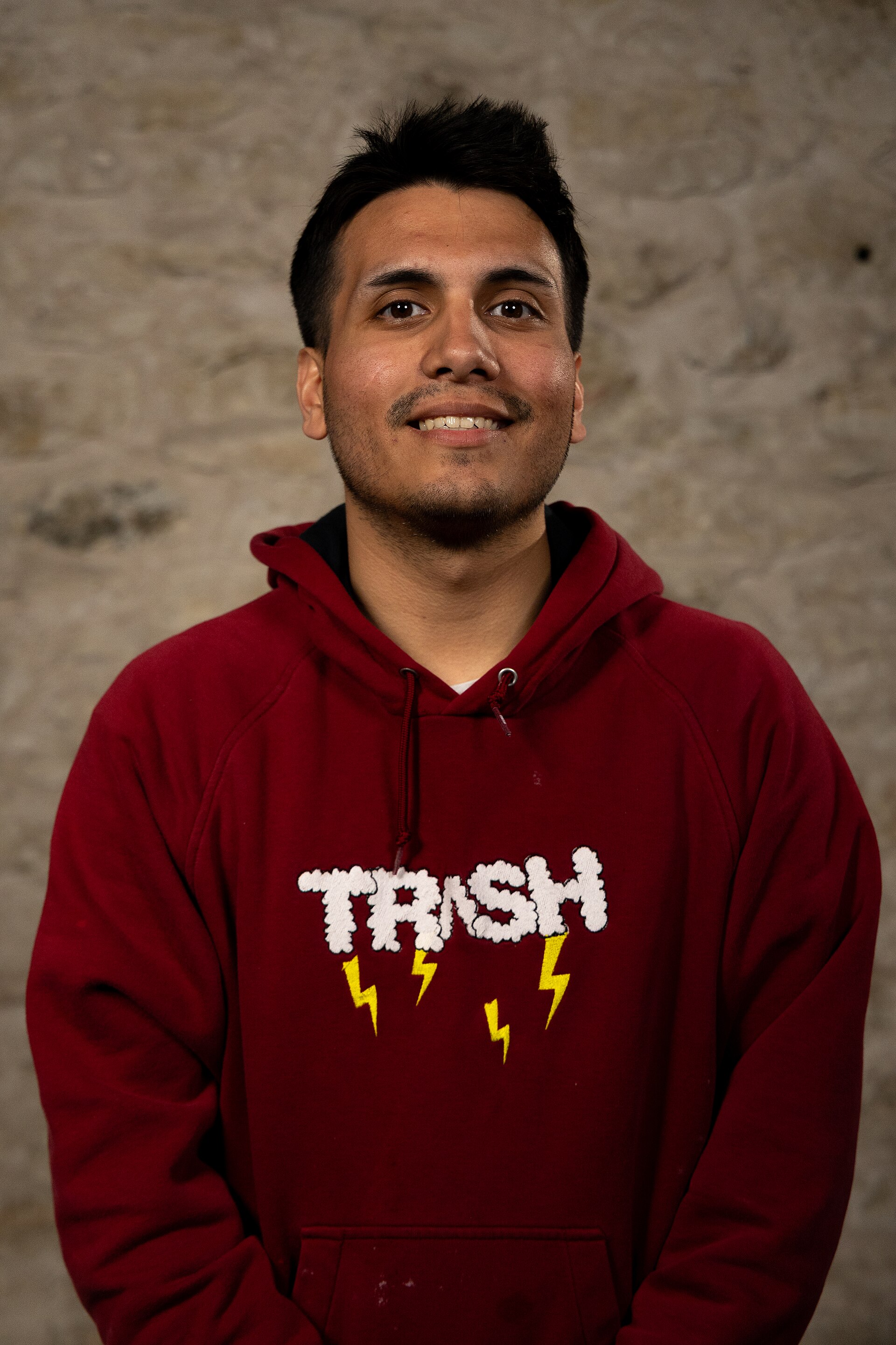 Jacob Rodriguez, Ceo, at the WikiPortraits studio at the 2025 SXSW Festival.