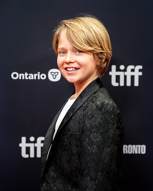 Jacobi Jupe at the premiere of Hamnet at the Toronto International Film Festival in 2025