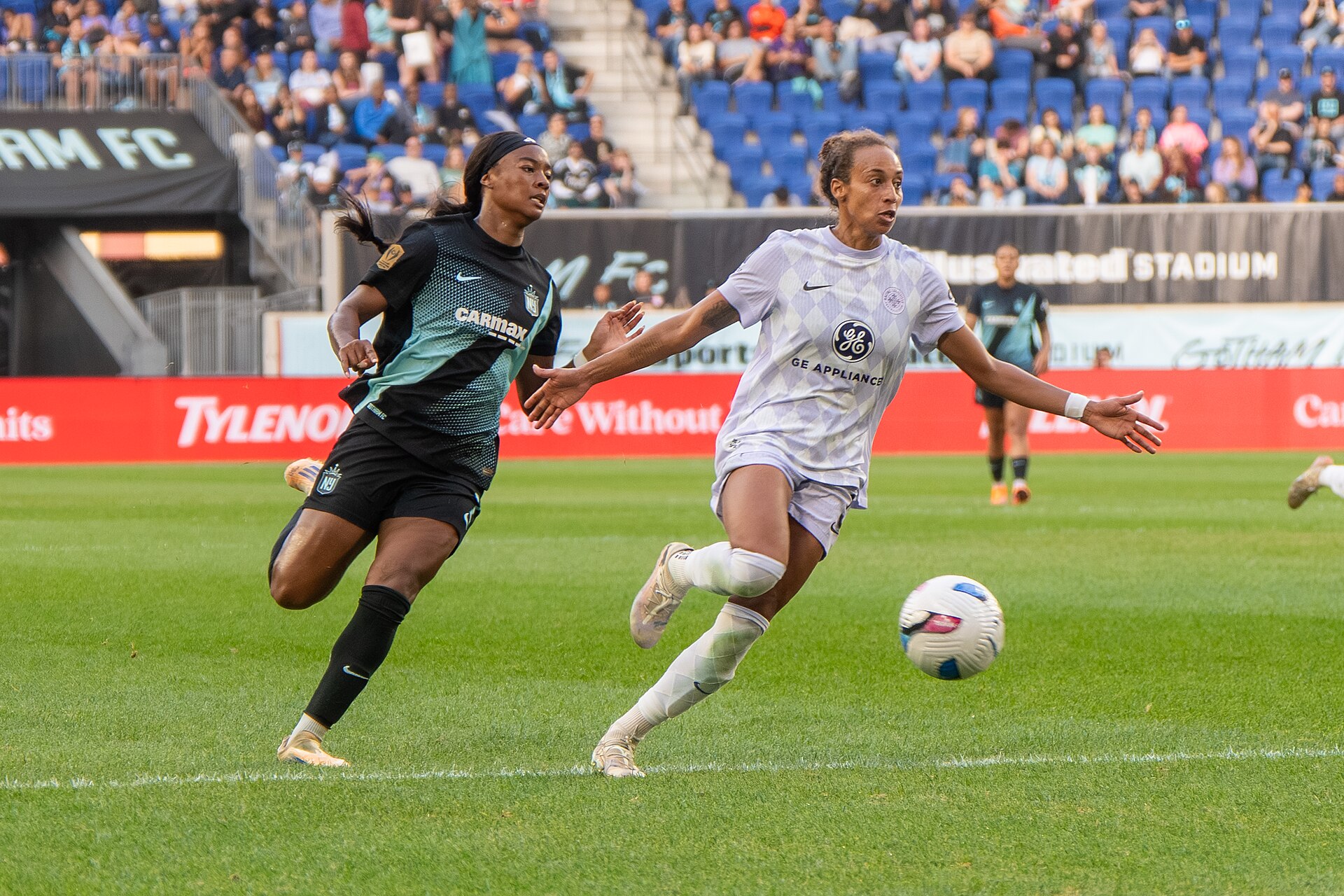 Jaedyn Shaw Ellie Jean during Gotham FC vs Racing Louisville on Oct 19, 2025
