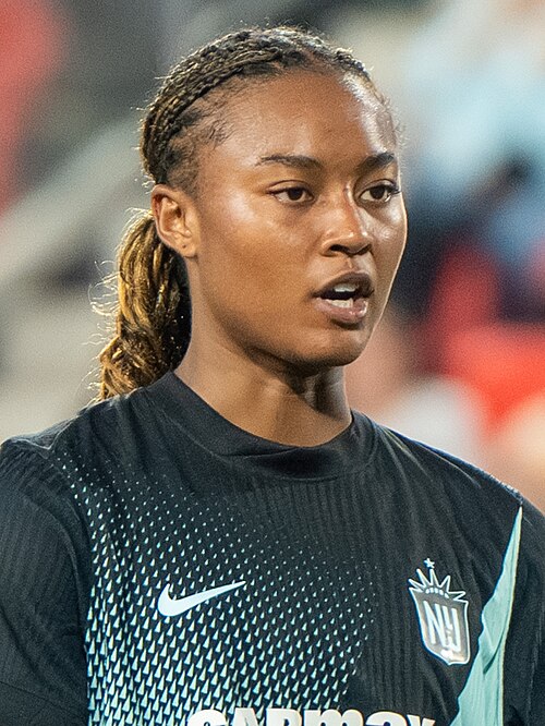 Jaedyn Shaw during Gotham FC vs Portland Thorns FC on 26 Sep 2025