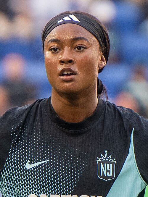 Jaedyn Shaw during Gotham FC vs Racing Louisville on Oct 19, 2025