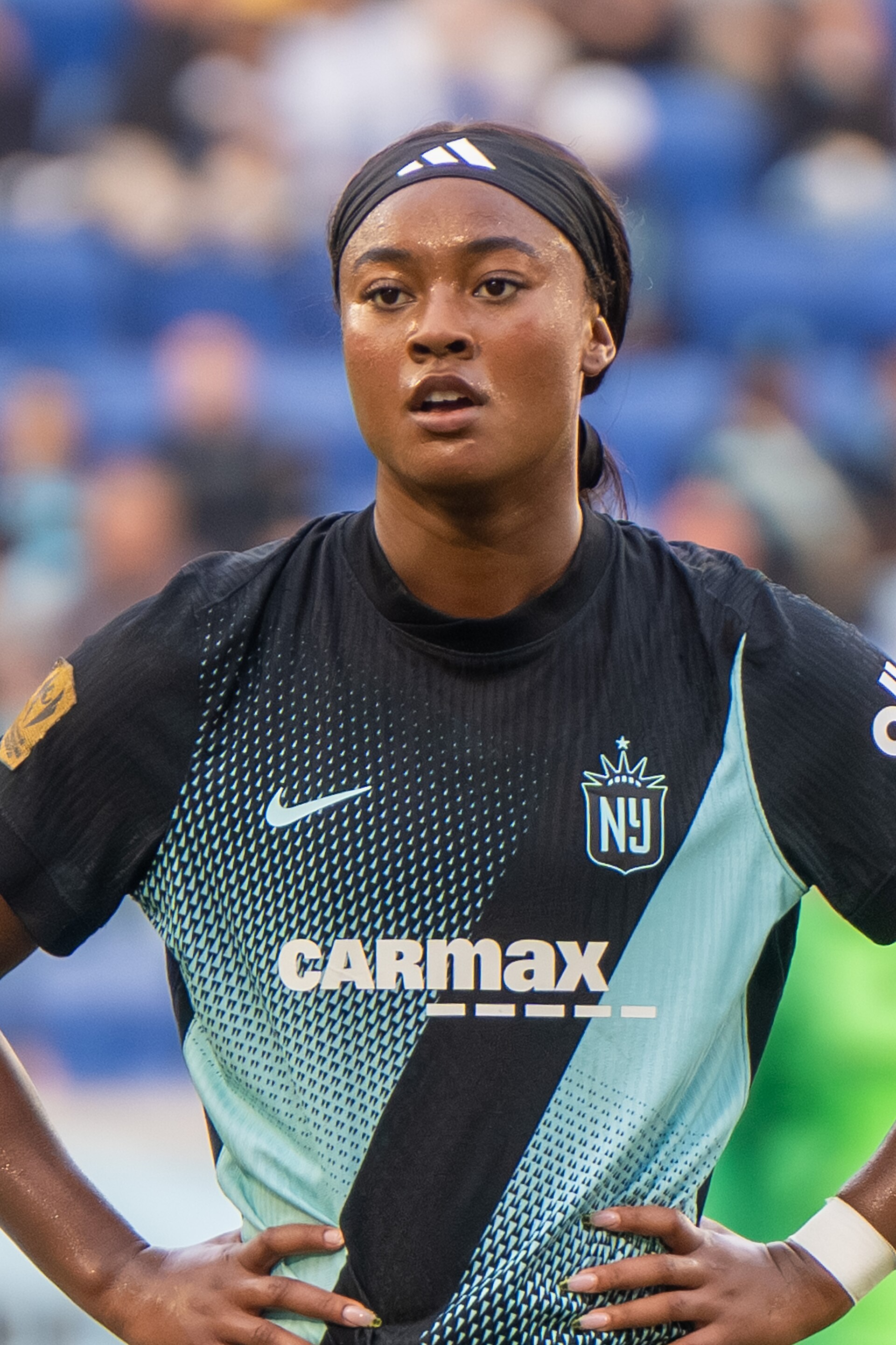 Jaedyn Shaw during Gotham FC vs Racing Louisville on Oct 19, 2025