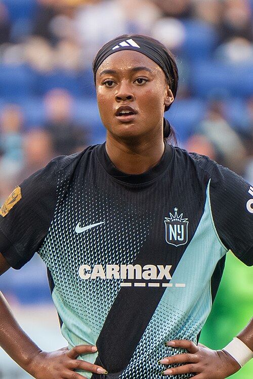 Jaedyn Shaw during Gotham FC vs Racing Louisville on Oct 19, 2025