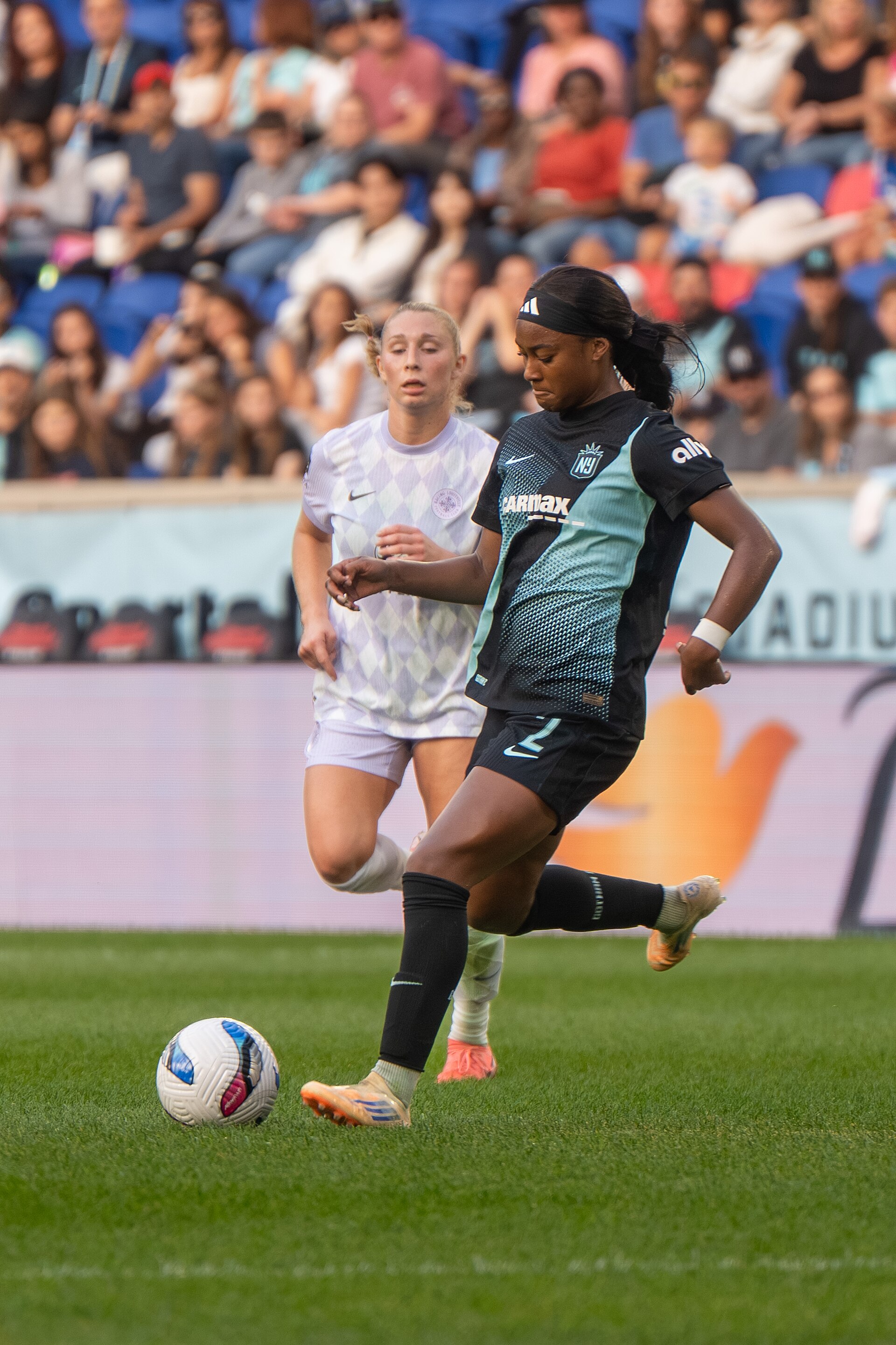 Jaedyn Shaw during Gotham FC vs Racing Louisville on Oct 19, 2025