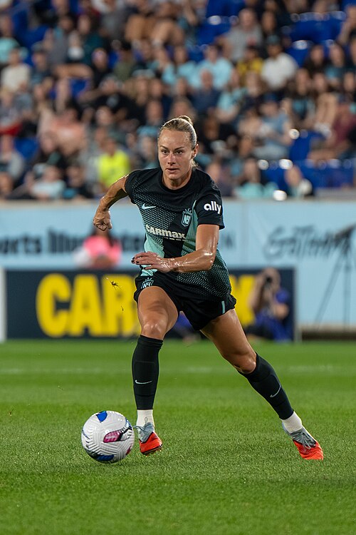 Jaelin Howell during Gotham FC vs Portland Thorns FC on 26 Sep 2025