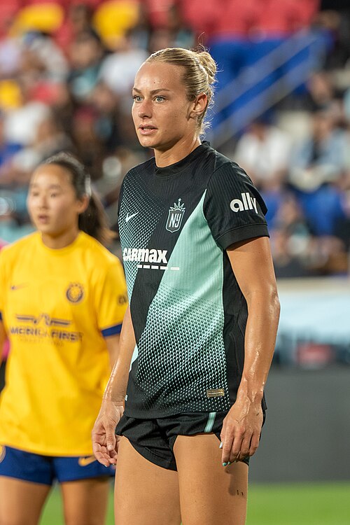 Jaelin Howell during Gotham FC vs Utah Royals on 23 Aug 2025