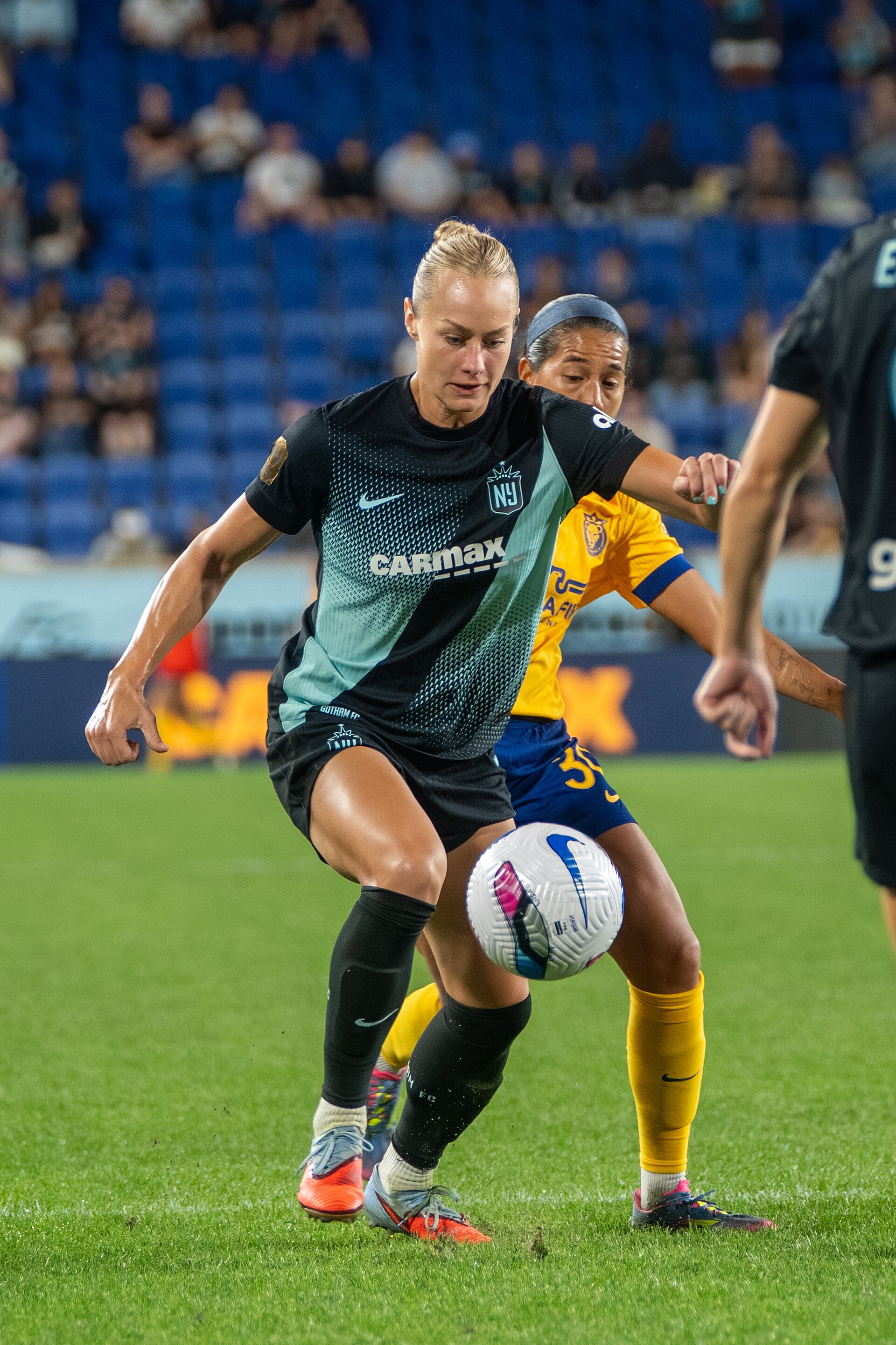 Jaelin Howell during Gotham FC vs Utah Royals on 23 Aug 2025