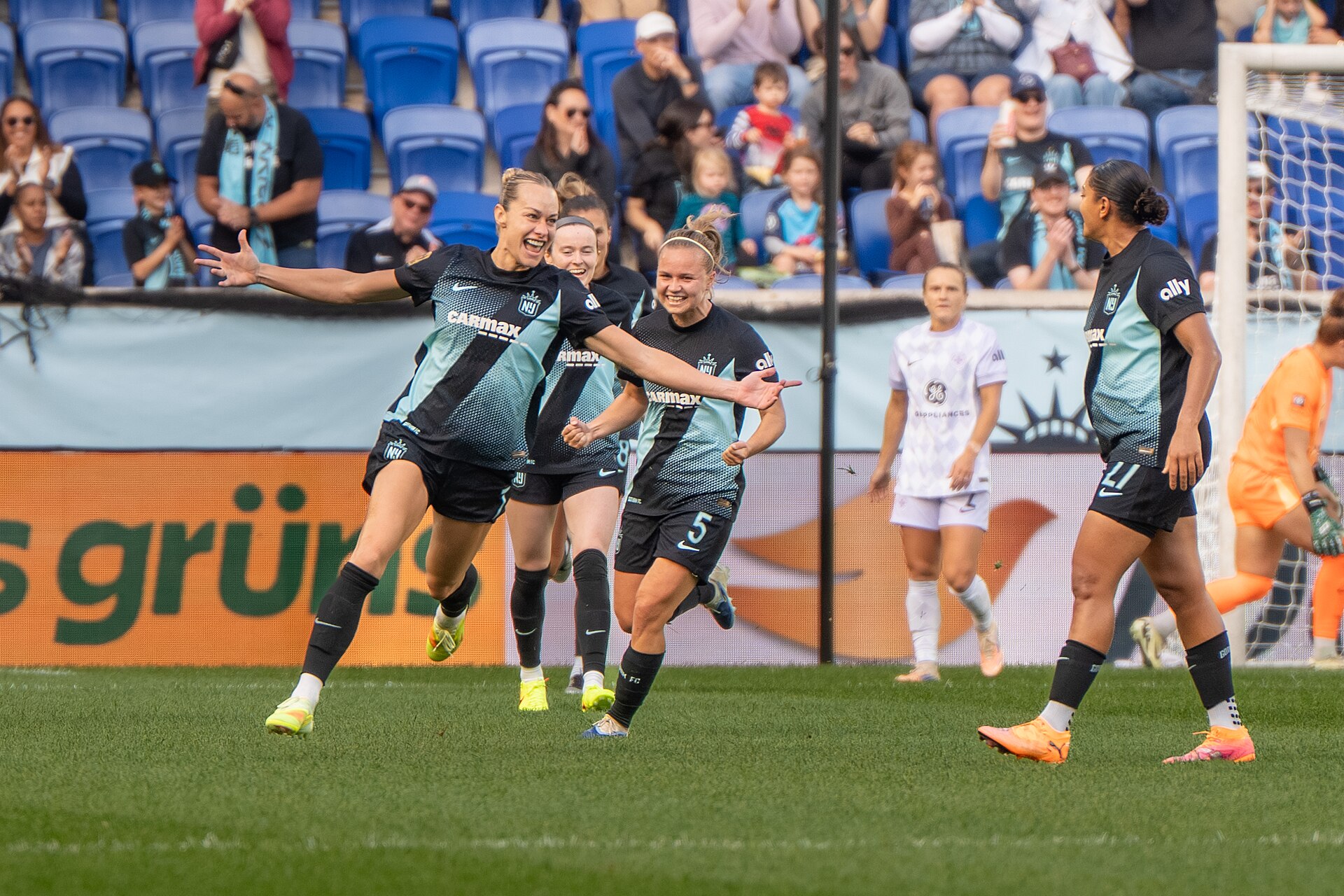 Jaelin Howell during Gotham FC vs Racing Louisville on Oct 19, 2025