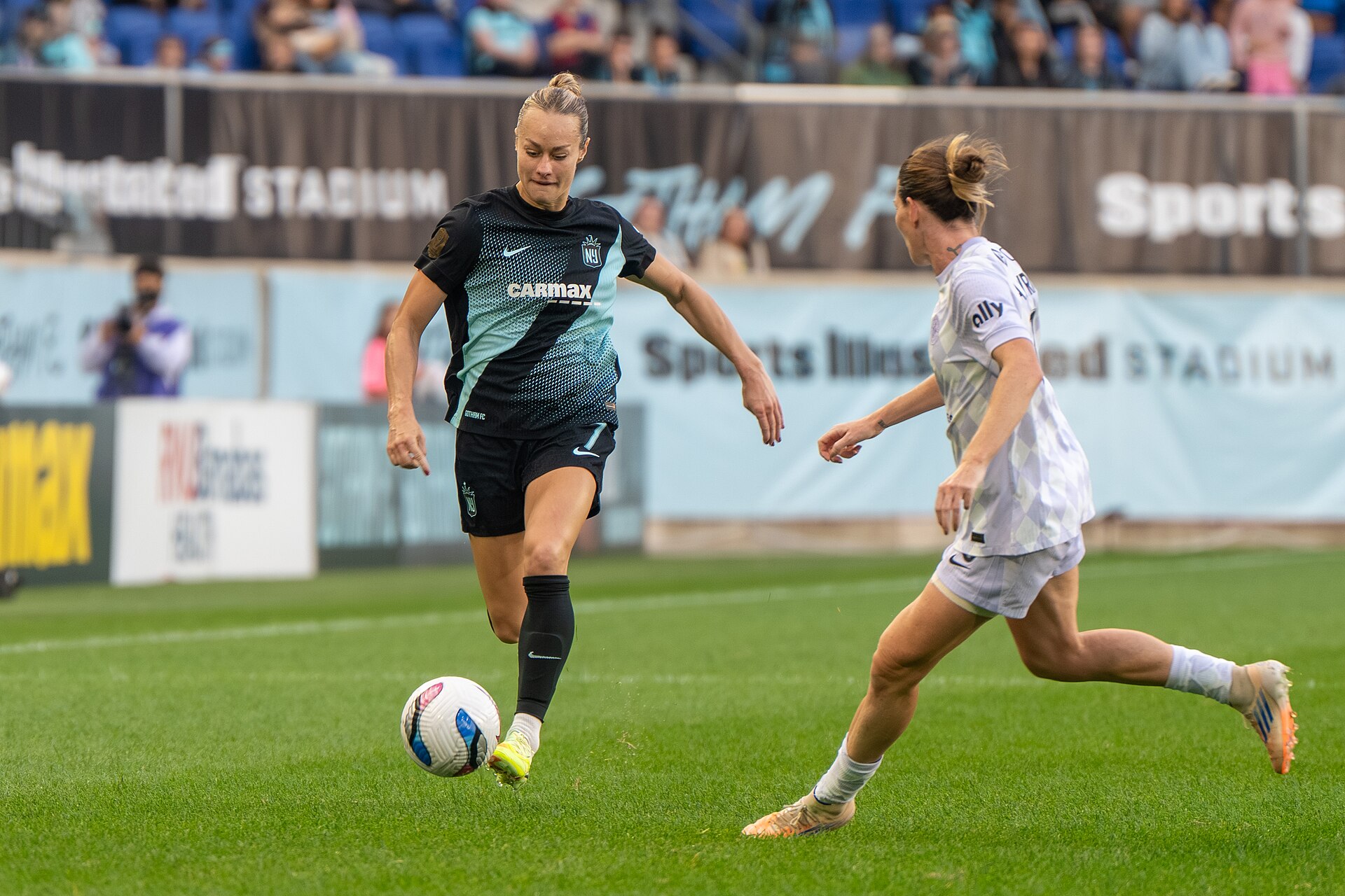 Jaelin Howell during Gotham FC vs Racing Louisville on Oct 19, 2025