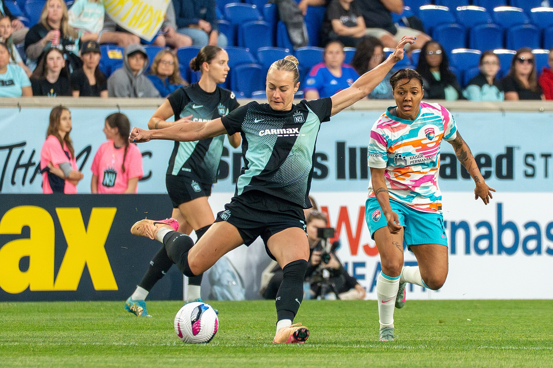 Jaelin Howell during Gotham FC vs San Diego Wave on 5.16.25