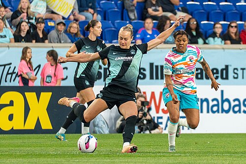 Jaelin Howell during Gotham FC vs San Diego Wave on 5.16.25