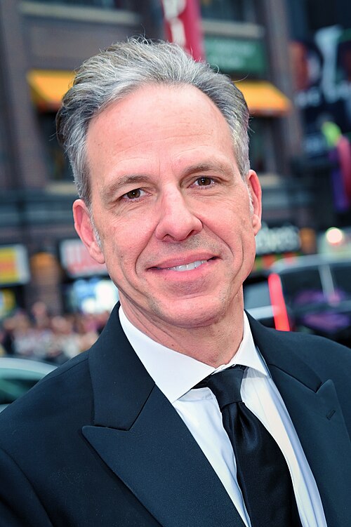 Jake Tapper at the Opening Night of "Good Night, and Good Luck" on Broadway, April 2025