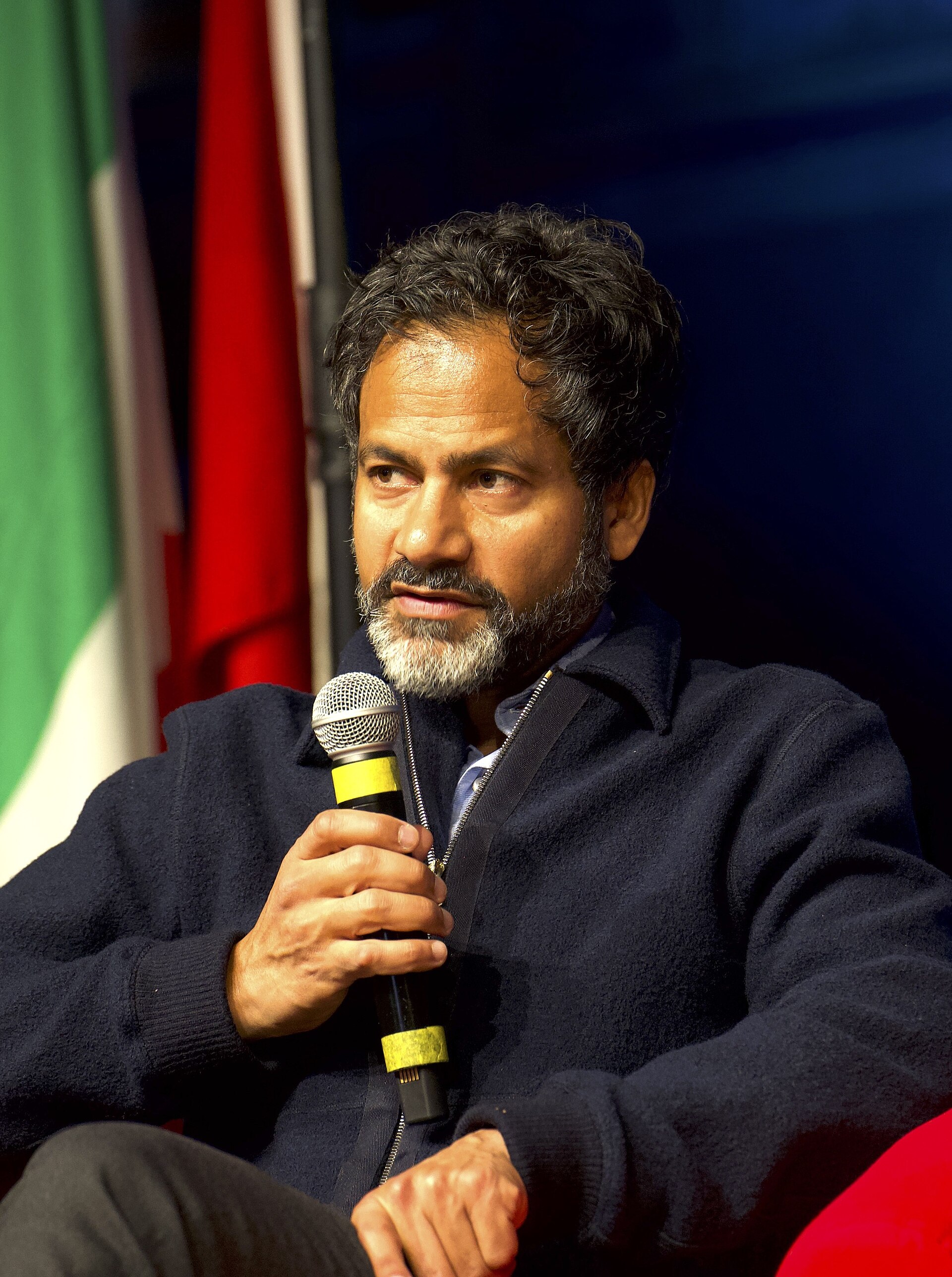 Jameel Jaffer, Executive Director of the Knight First Amendment Institute at Columbia University, at the International Journalism Festival 2024 in Perugia, Italy speaking on a panel called “Impact of leak prosecutions on the free press”
