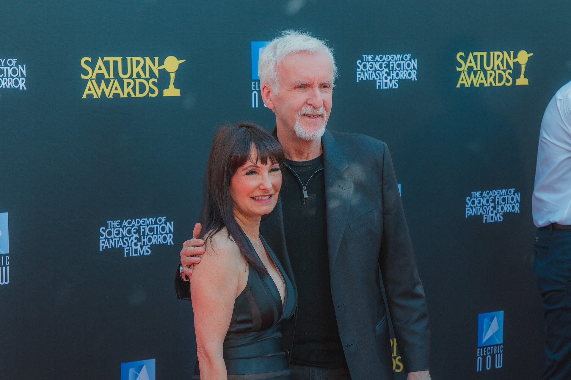 James Cameron & Gale Anne Hurd at the 53rd Saturn Awards