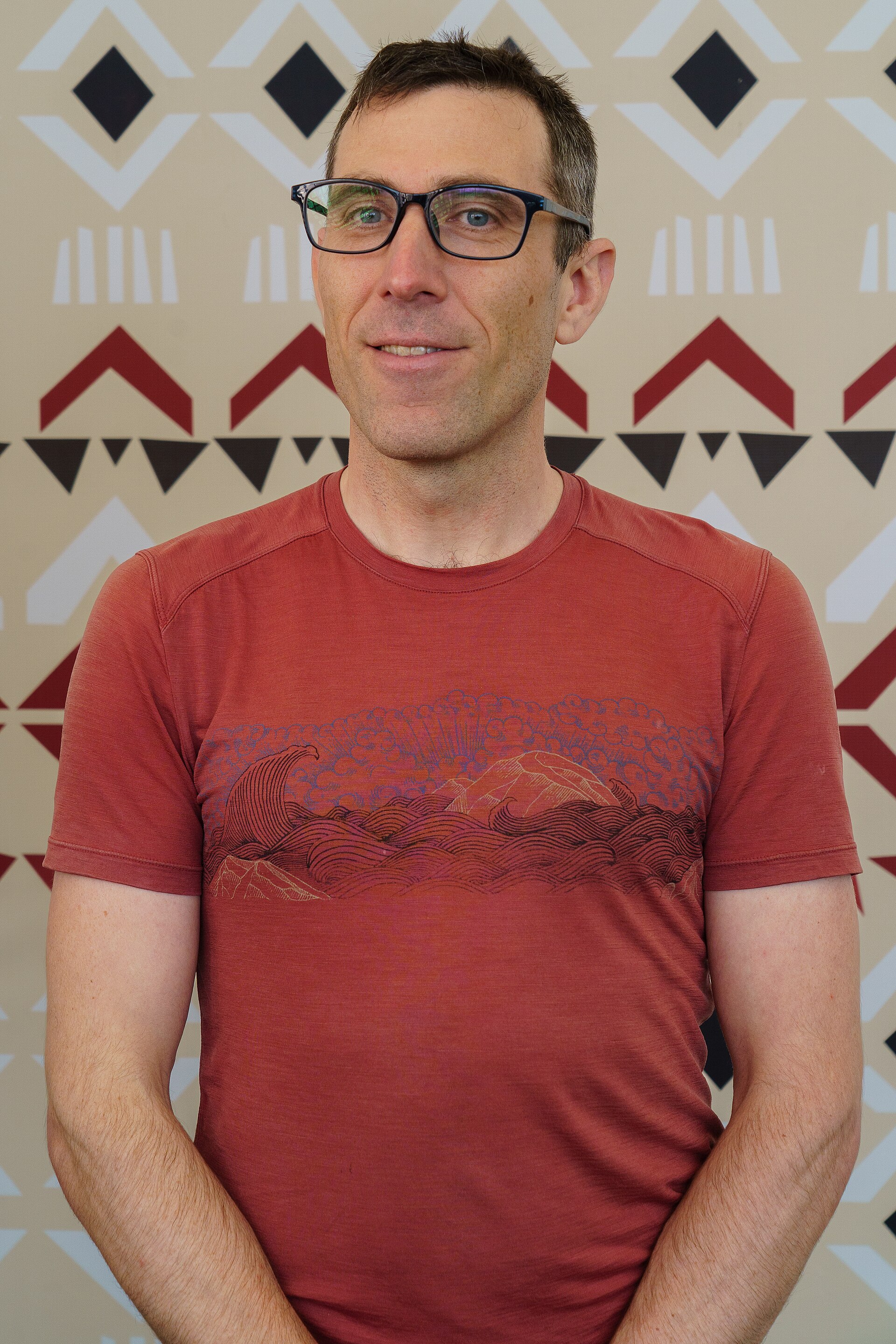 James Heilman portrait at Wikimania 2025 WikiPortraits Studio