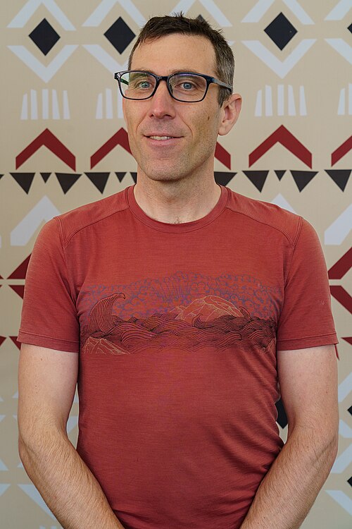 James Heilman portrait at Wikimania 2025 WikiPortraits Studio