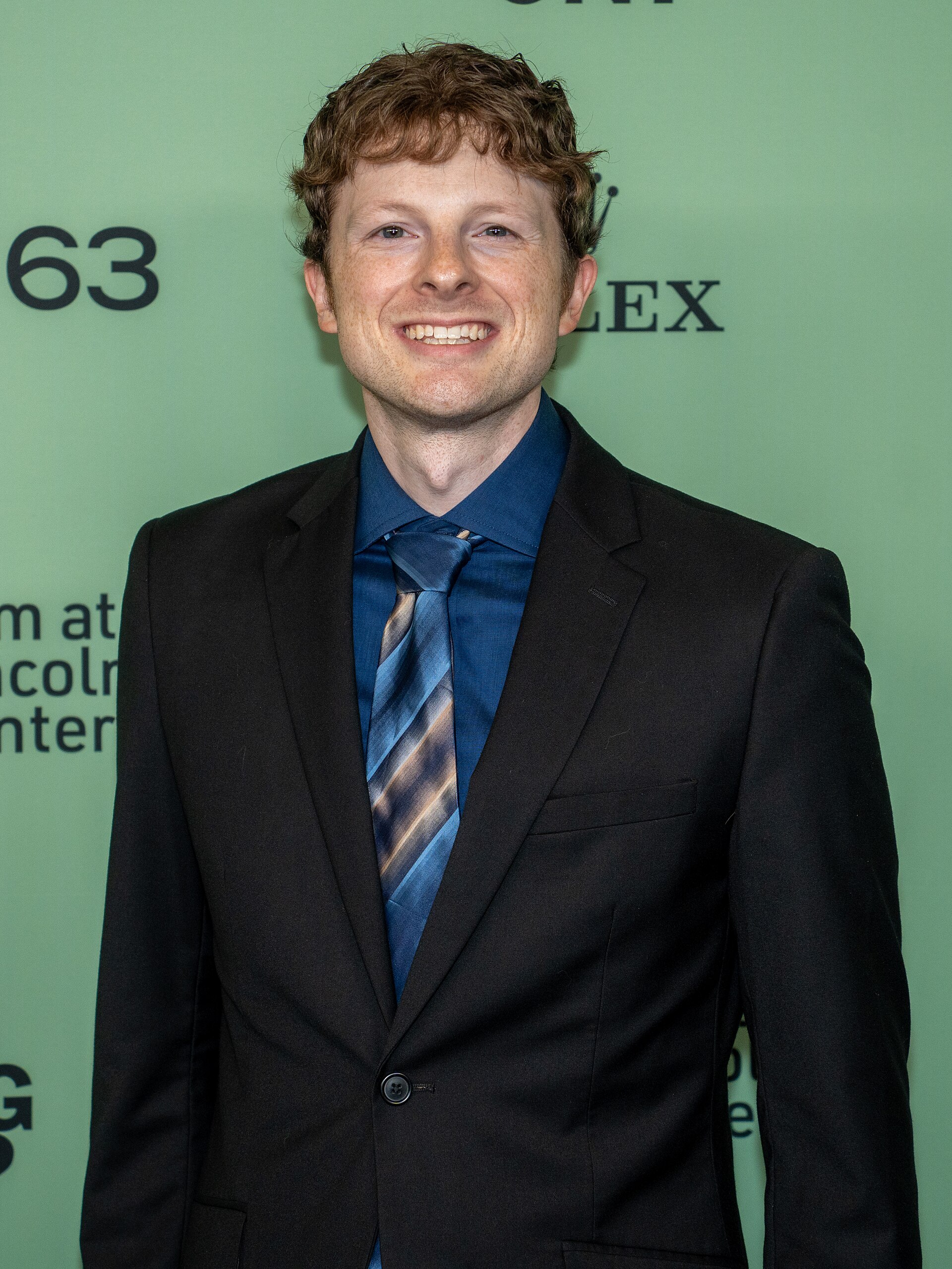 James Newberry at the 63rd annual New York Film Festival at Lincoln Center in 2025 for the film Is This Thing On?
