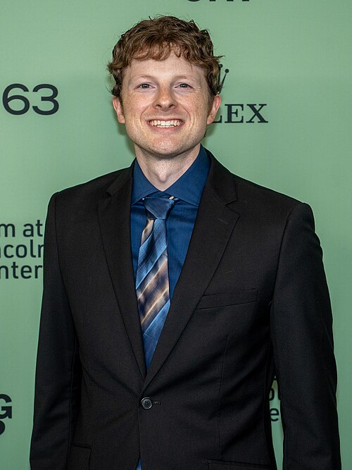James Newberry at the 63rd annual New York Film Festival at Lincoln Center in 2025 for the film Is This Thing On?