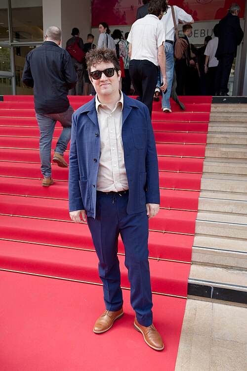 James Presson at the 2025 Cannes Film Festival premiere of The Plague.