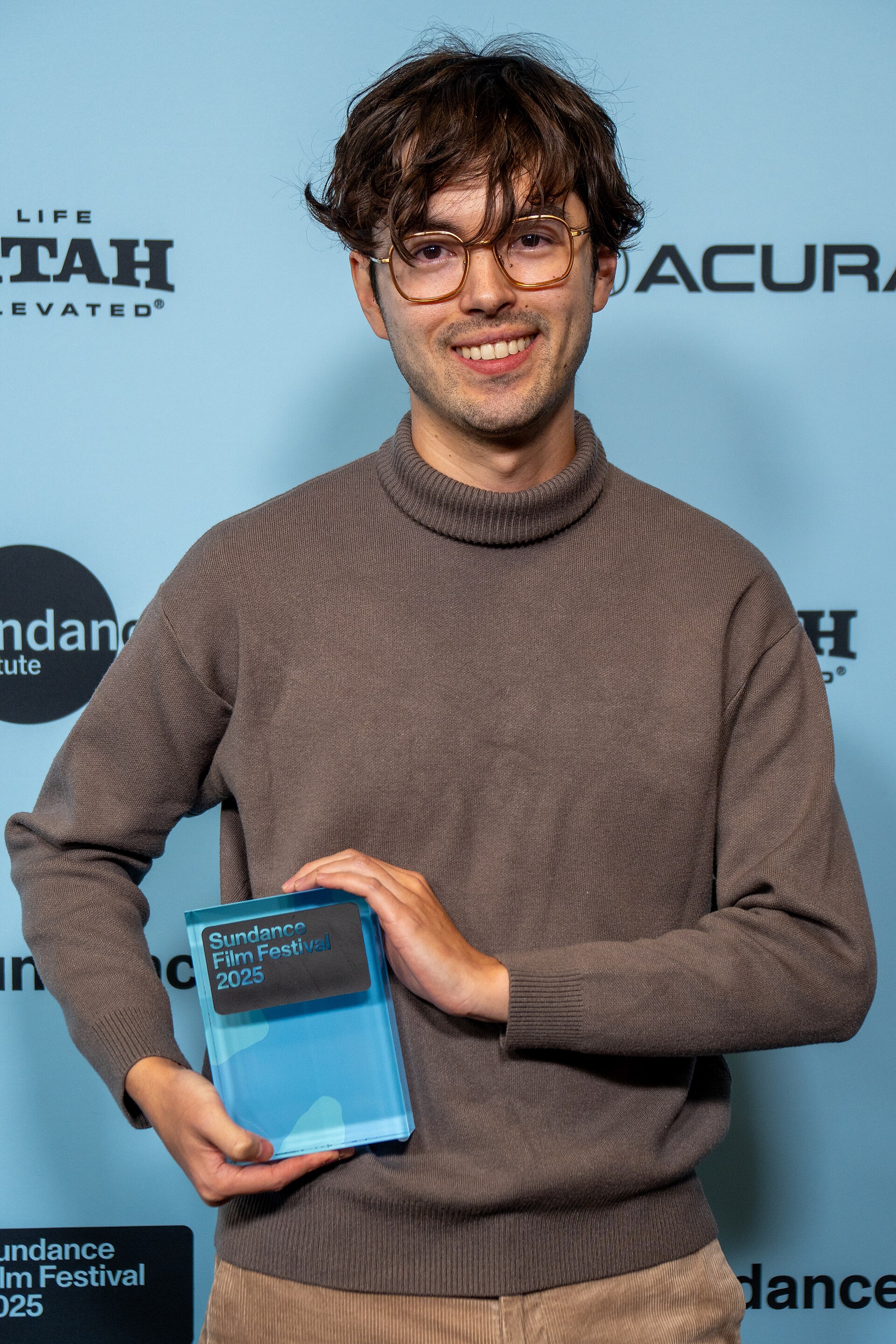James Sweeney at the 2025 Sundance Film Festival Awards