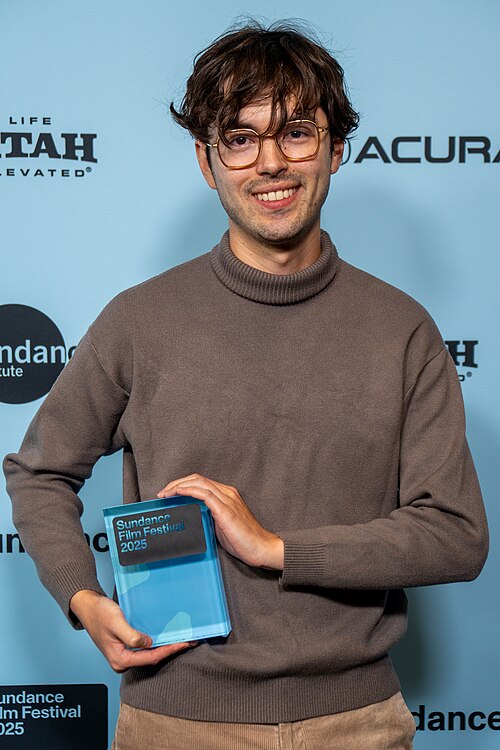 James Sweeney at the 2025 Sundance Film Festival Awards