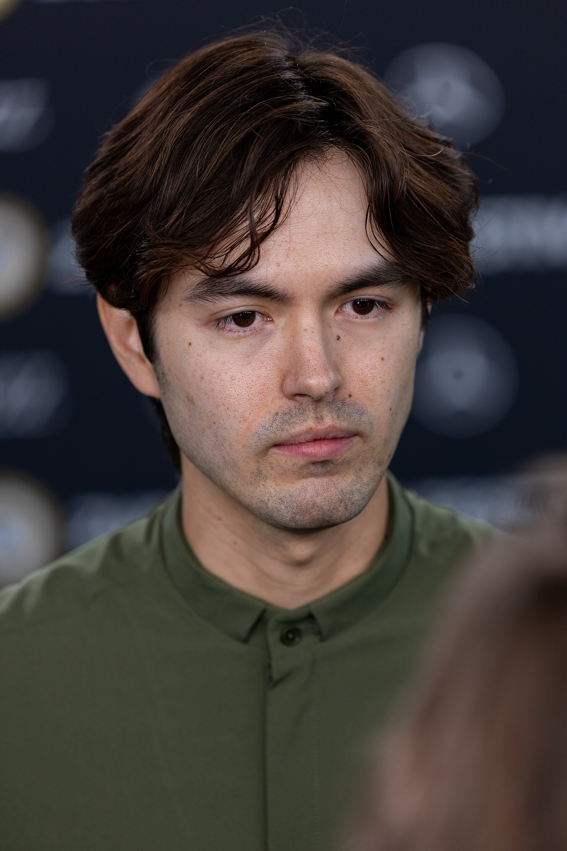 James Sweeney on the Green Carpet at the 2025 Zurich Film Festival.