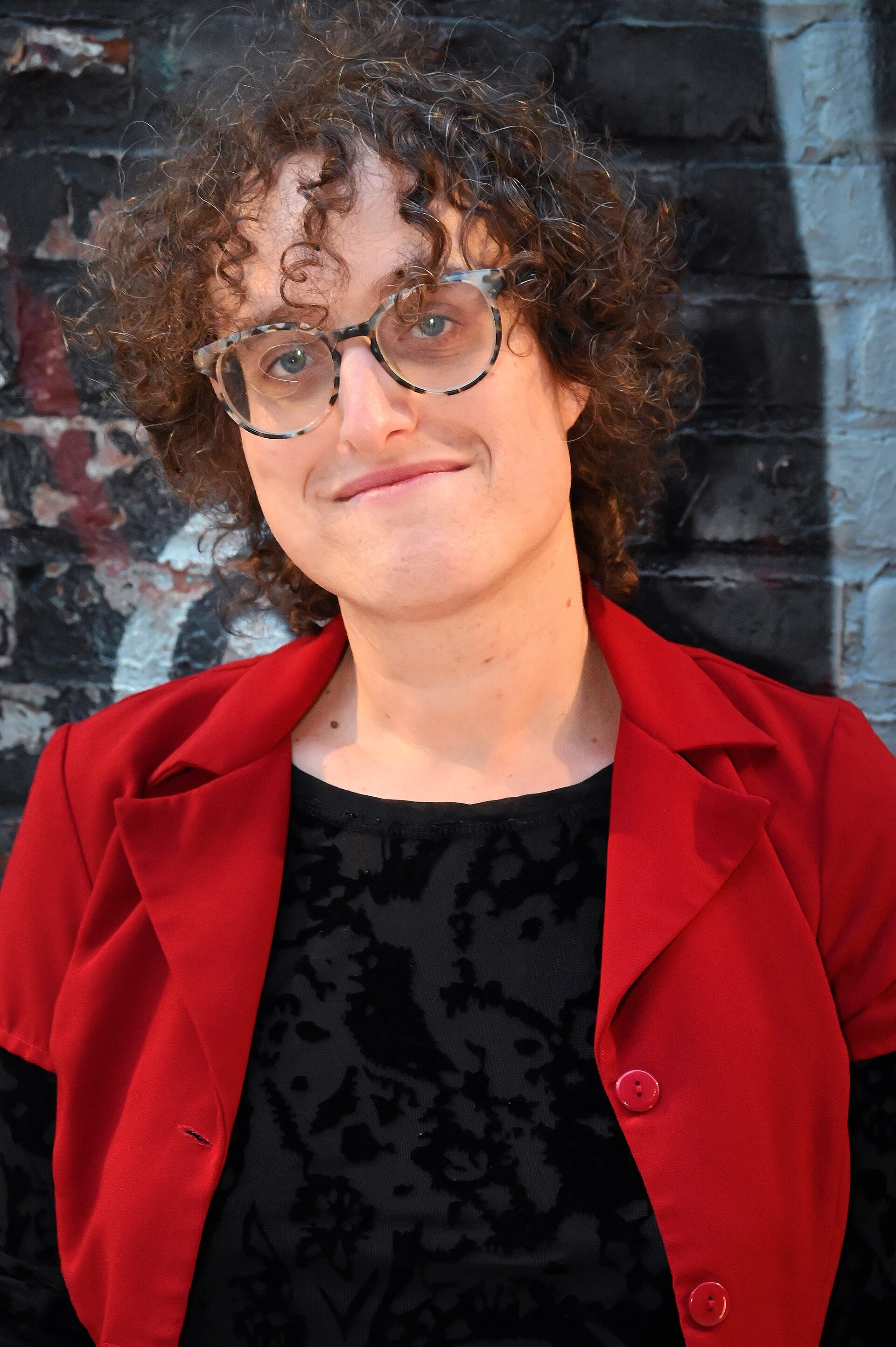 Jane Schoenbrun at the Off-Broadway Opening Night of "Color Theories," 2025