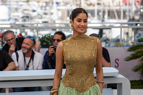 Janhvi Kapoor at 2025 Cannes Homebound Photocall