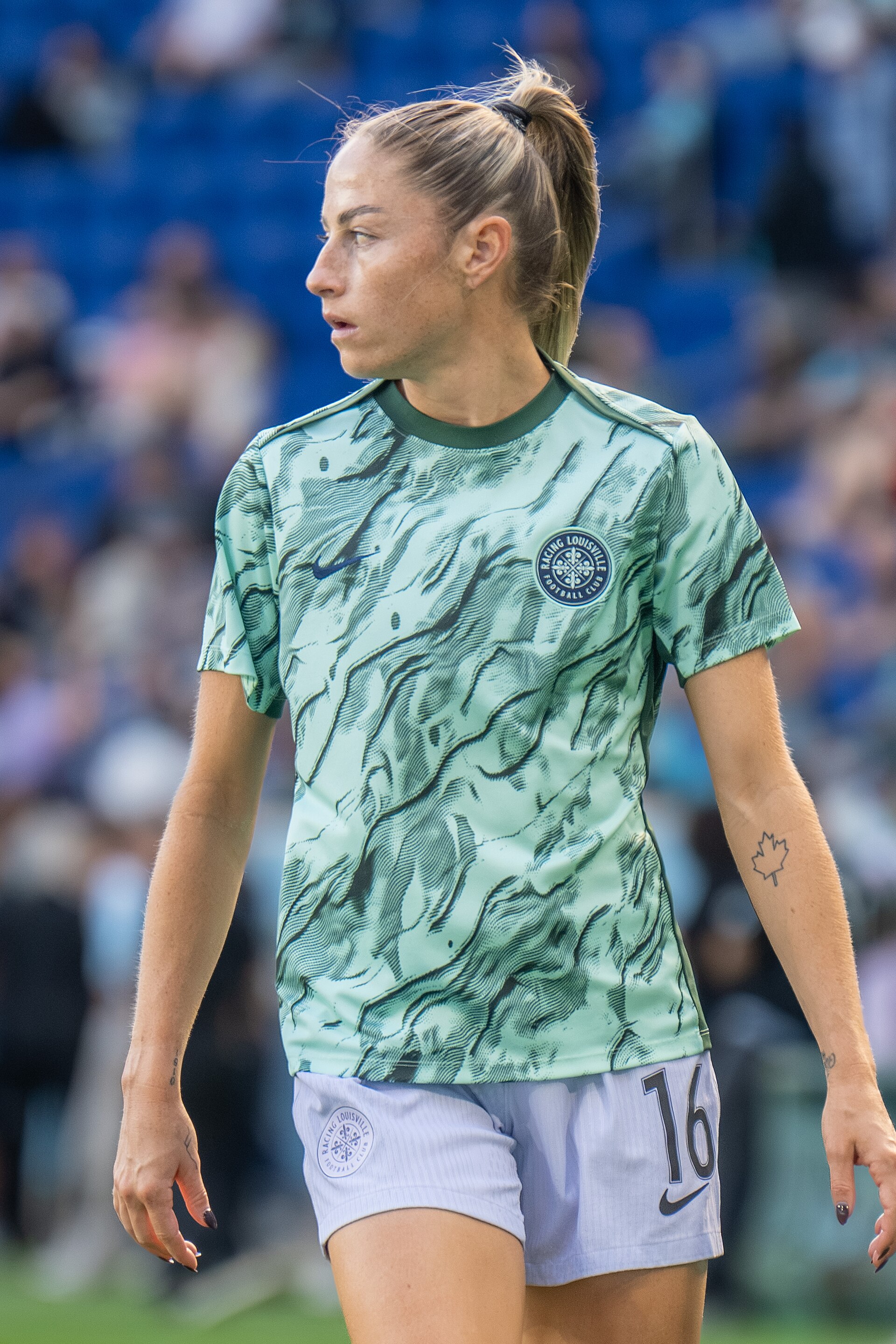 Janine Sonis during Gotham FC vs Racing Louisville on Oct 19, 2025