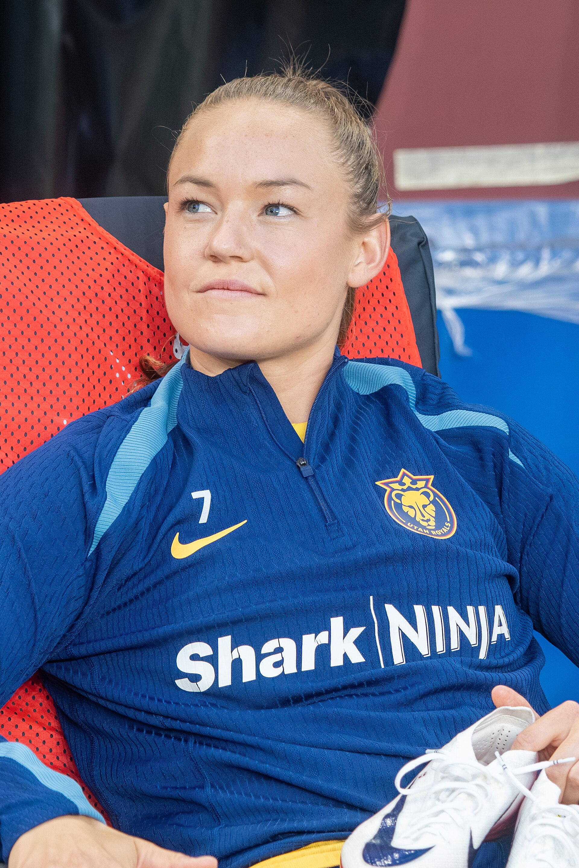 Janni Thomsen during Gotham FC vs Utah Royals on 23 Aug 2025