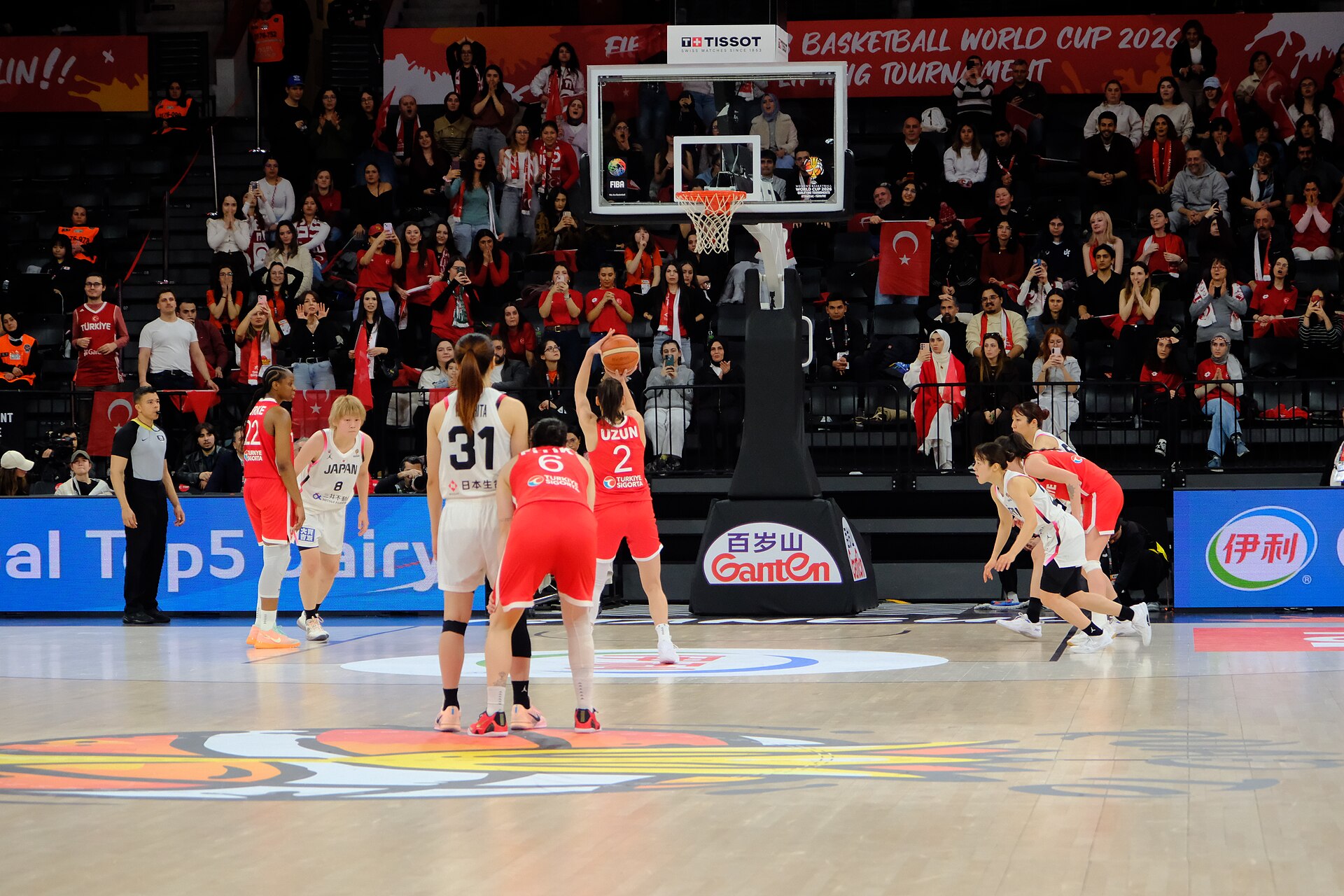 Japan vs Türkiye 2026 FIBA WBWC qualification 20260314