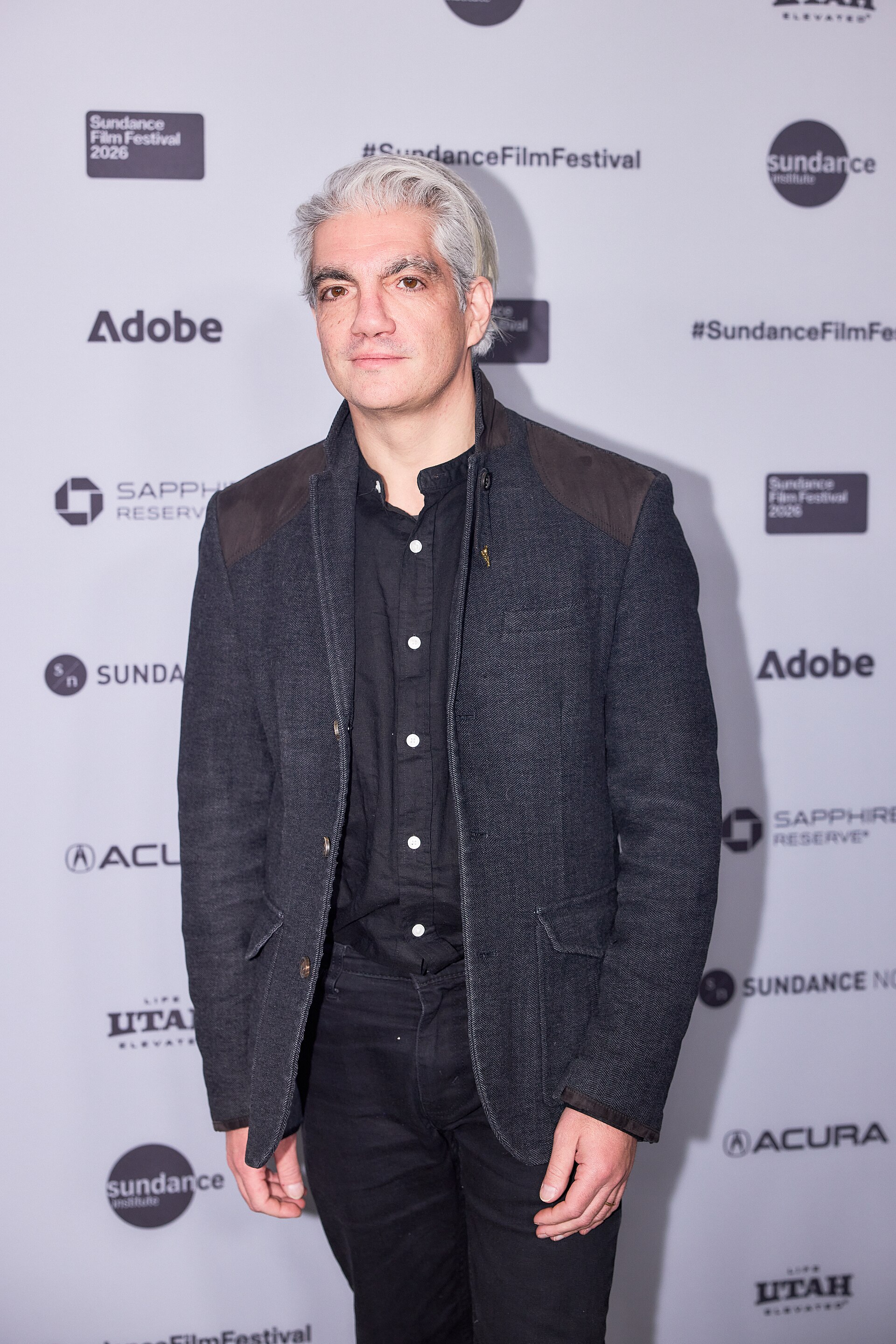 Jared Goldman at the 2026 Sundance Film Festival for In the Blink of an Eye